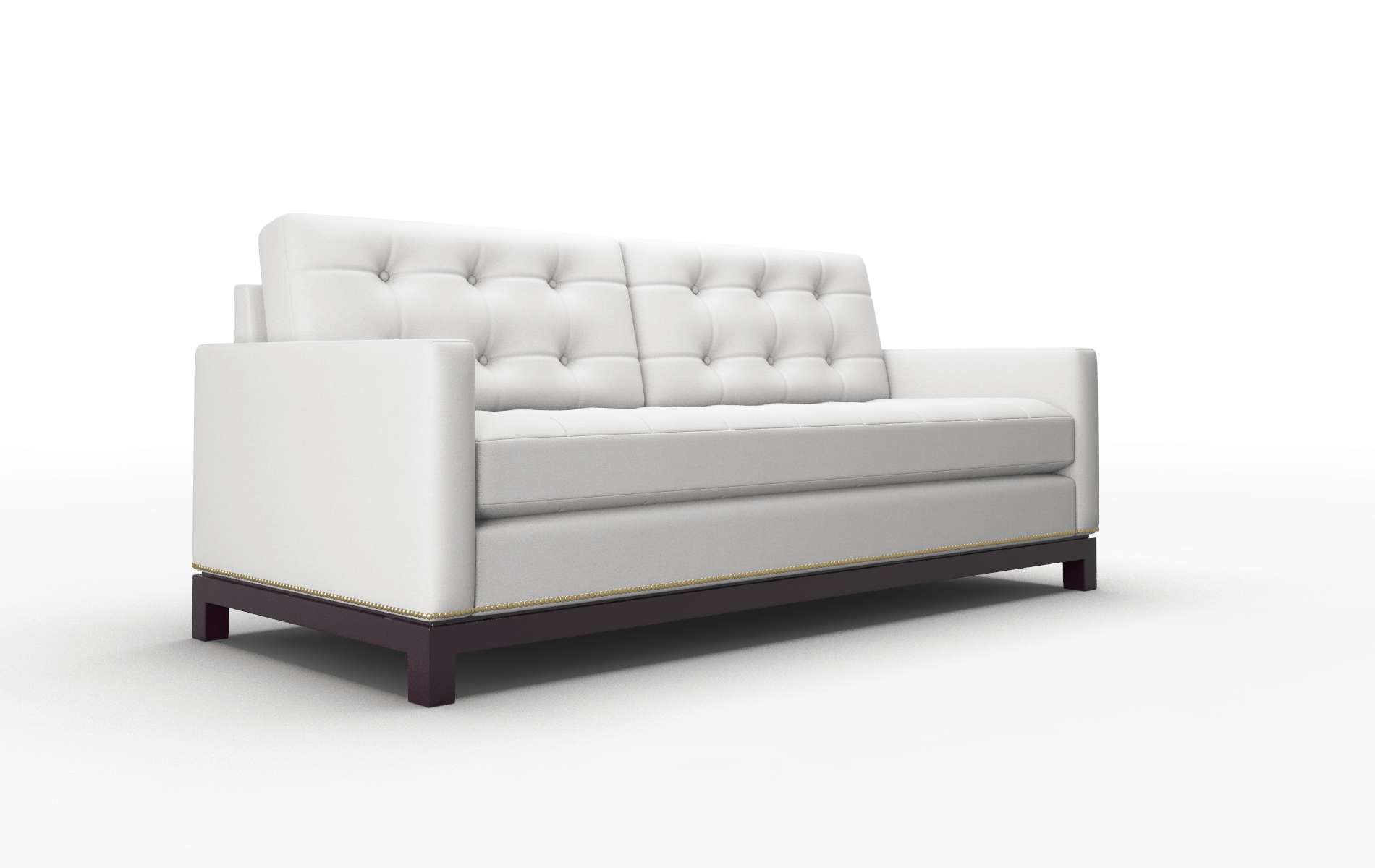 Davos Dawson Platinum Sofa espresso legs 2
