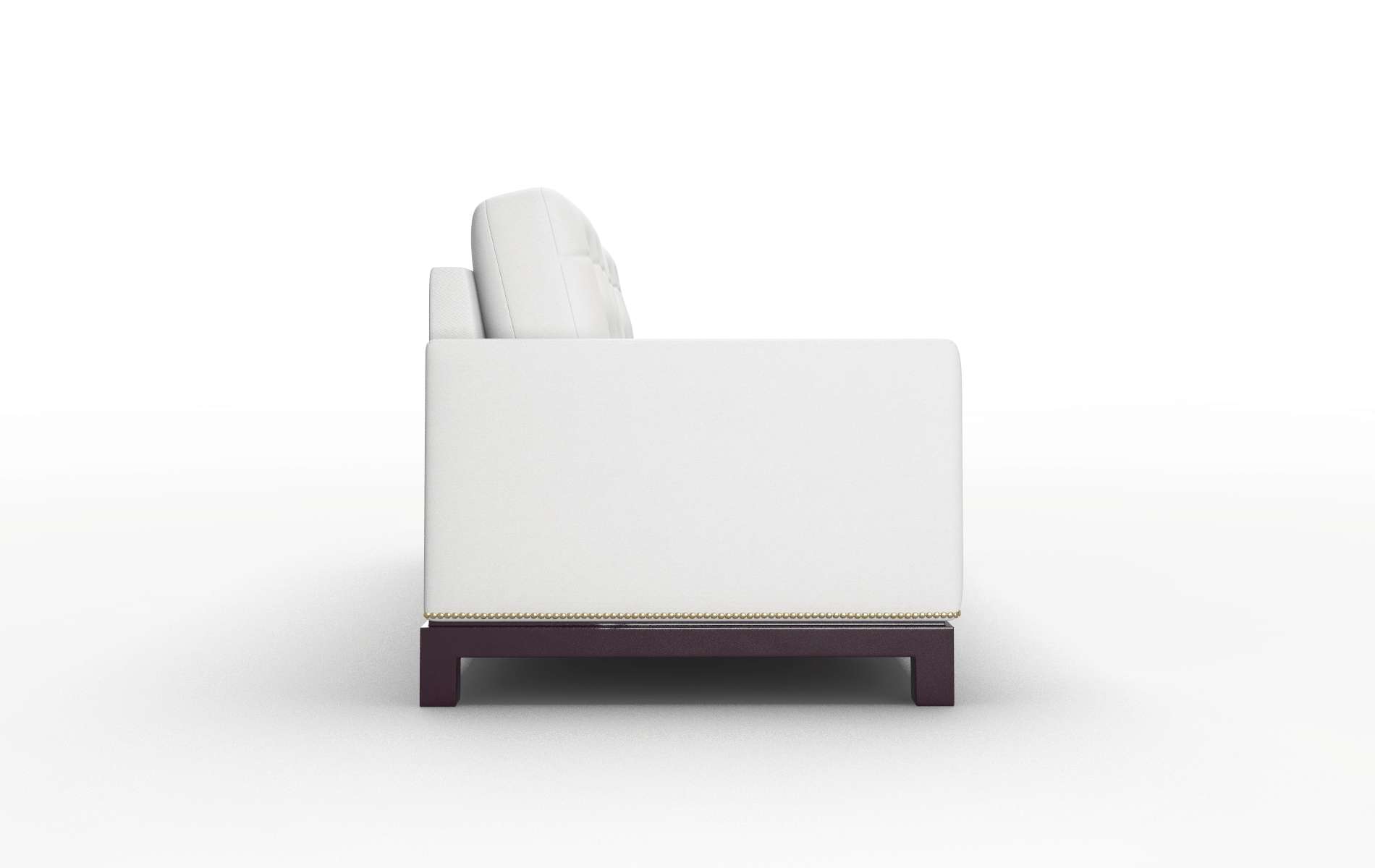 Davos Dawson Platinum Sofa espresso legs 3