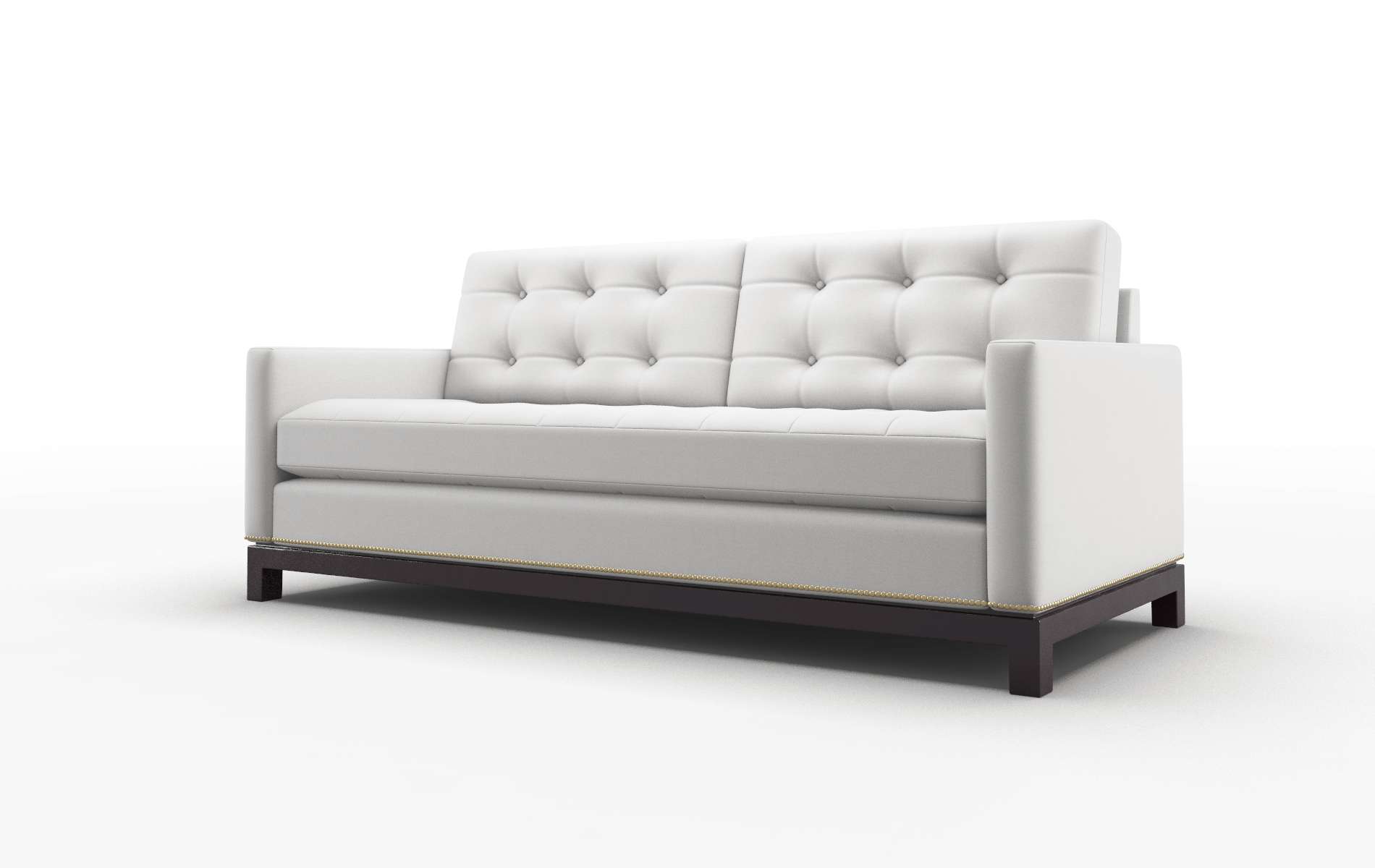 Davos Dawson Platinum Sofa espresso legs 4