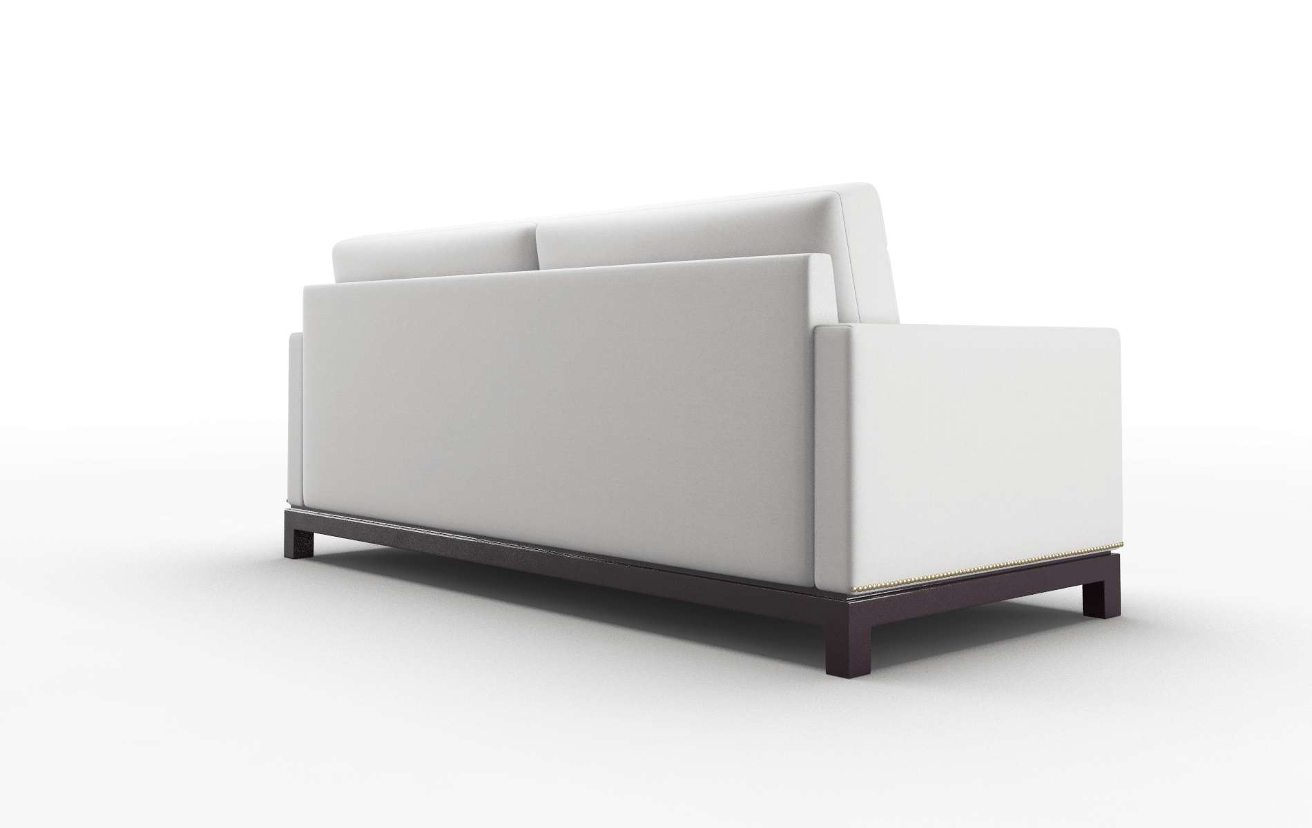 Davos Dawson Platinum Sofa espresso legs 5