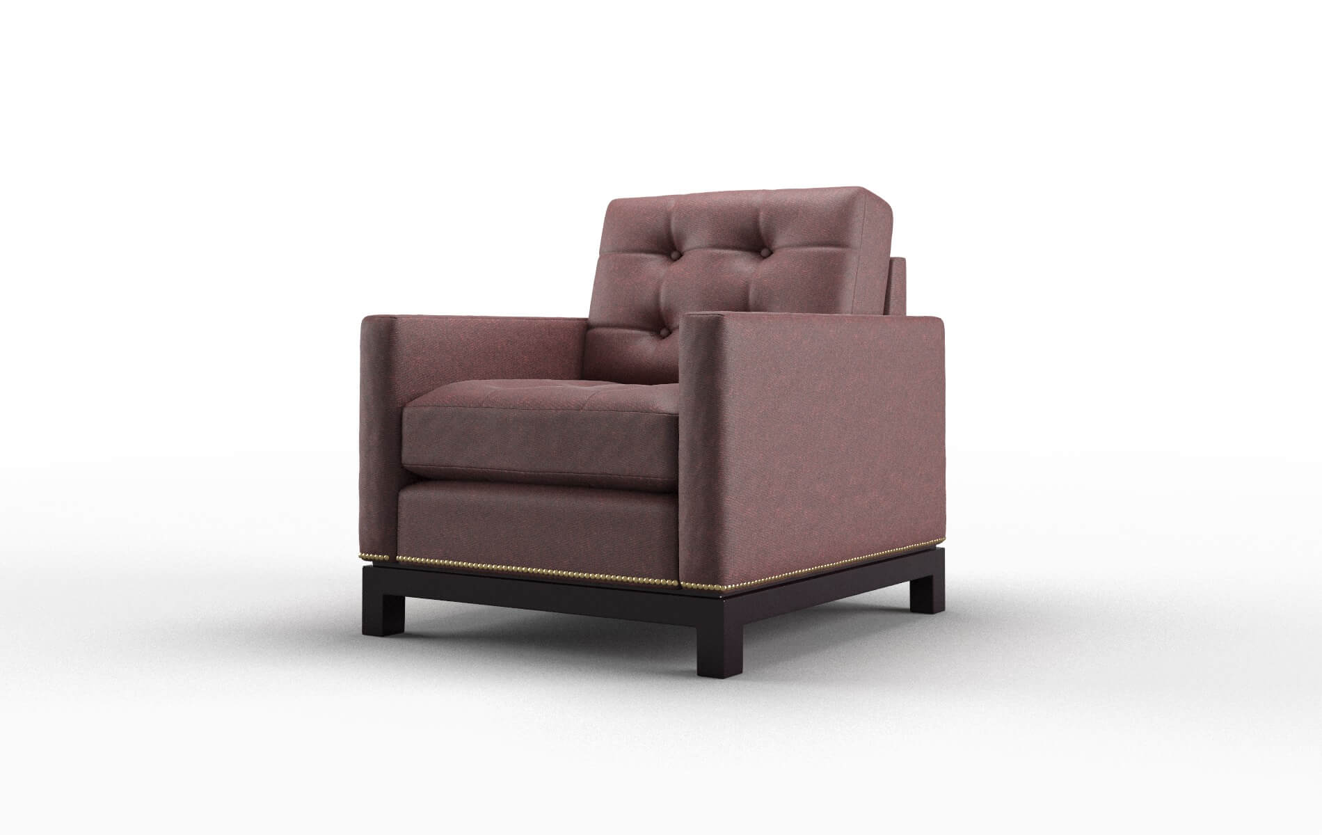 Davos Derby Berry Chair espresso legs 4