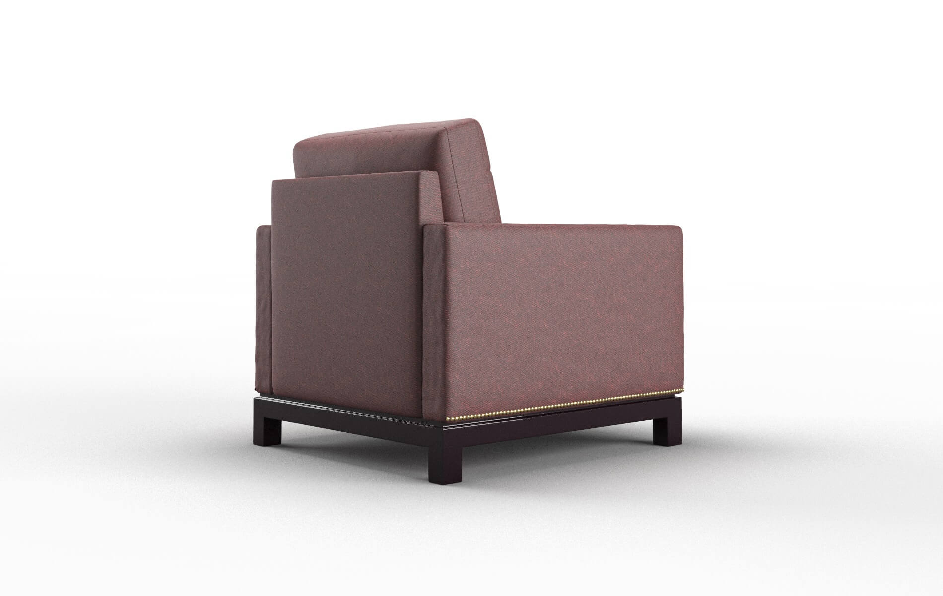 Davos Derby Berry Chair espresso legs 5