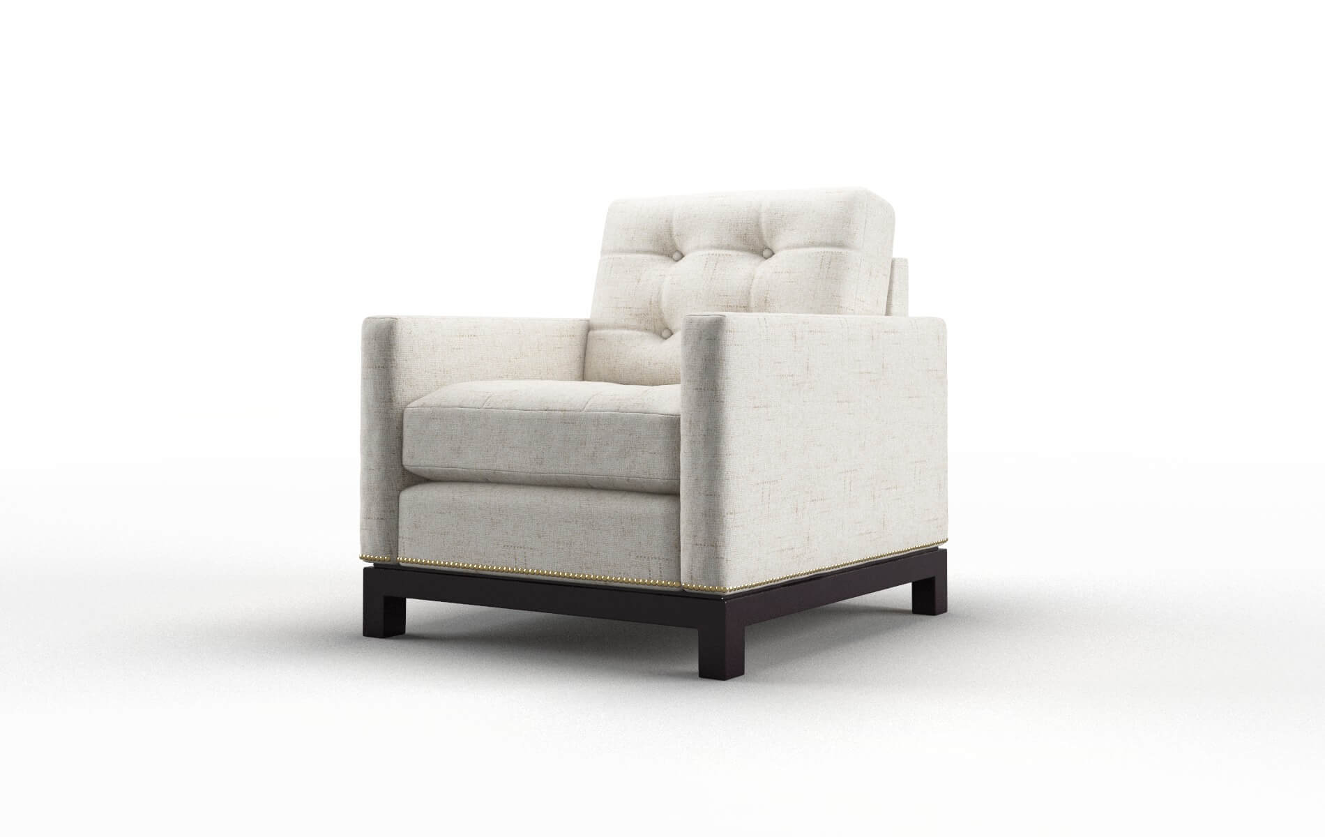 Davos Derby Taupe Chair espresso legs 4