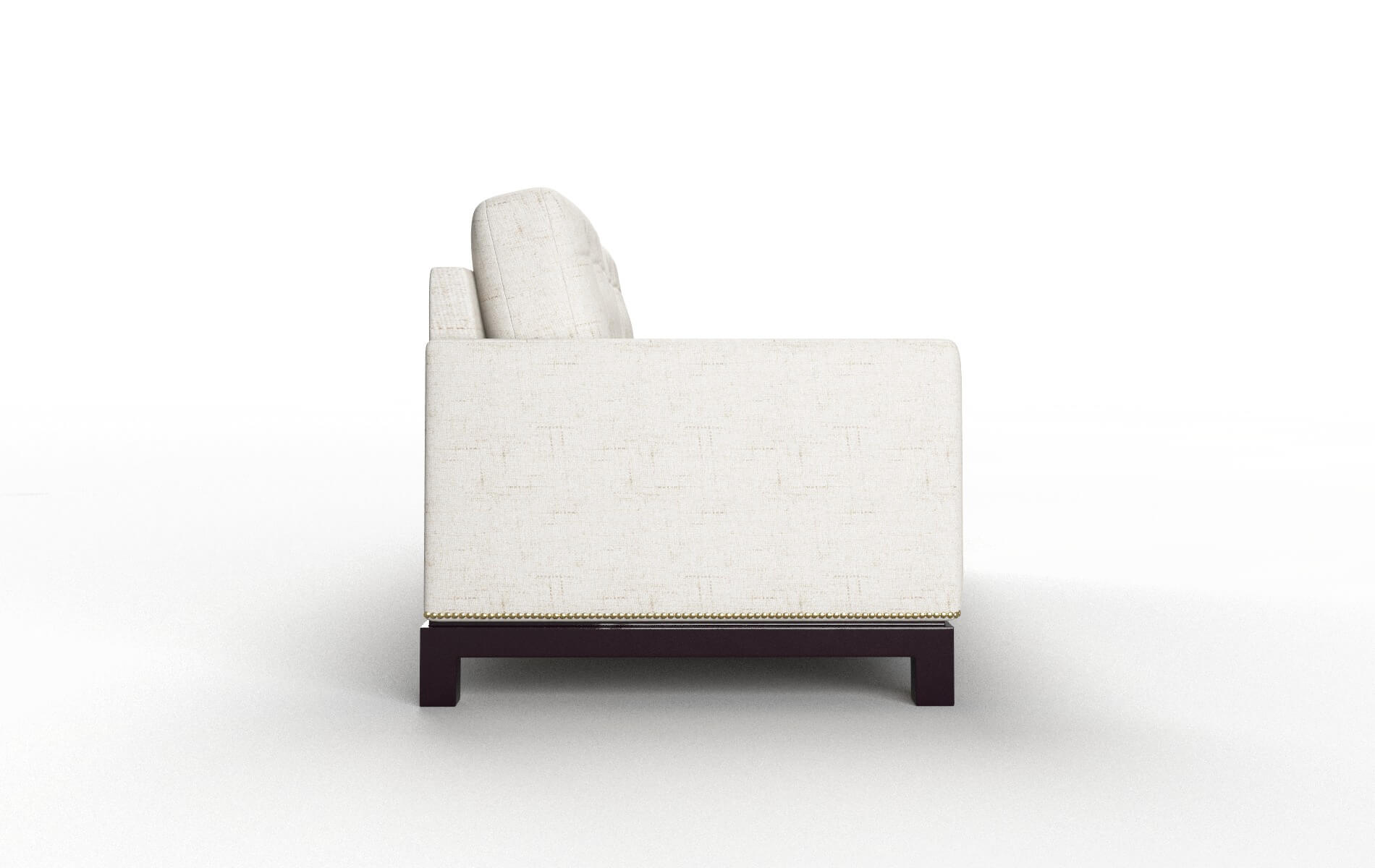 Davos Derby Taupe Sofa espresso legs 3