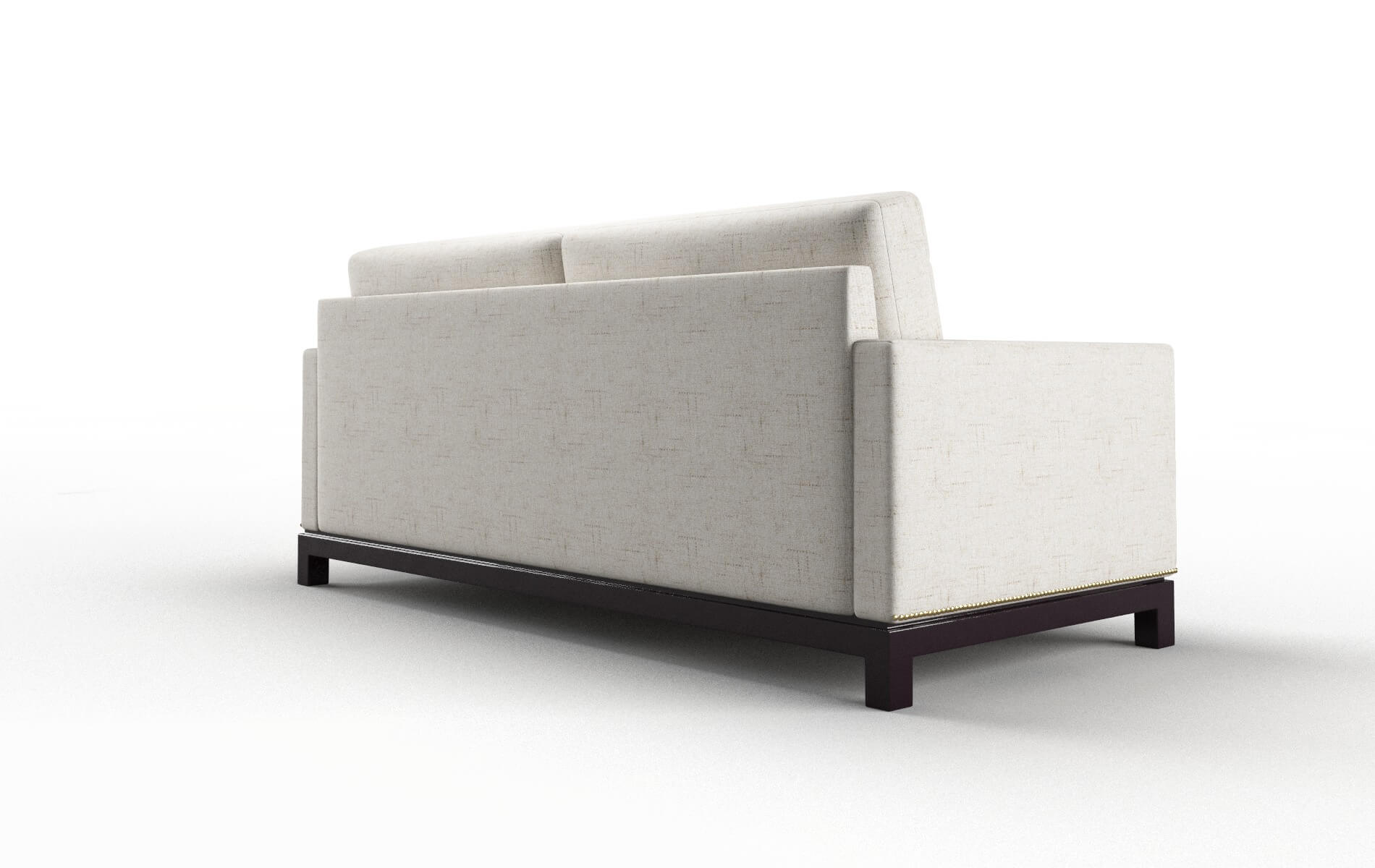 Davos Derby Taupe Sofa espresso legs 5