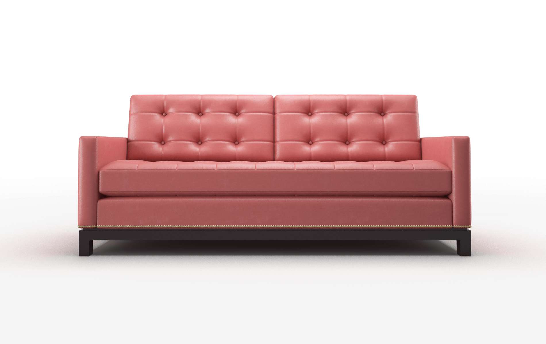 Davos Dillion Cordovan Sofa espresso legs 1