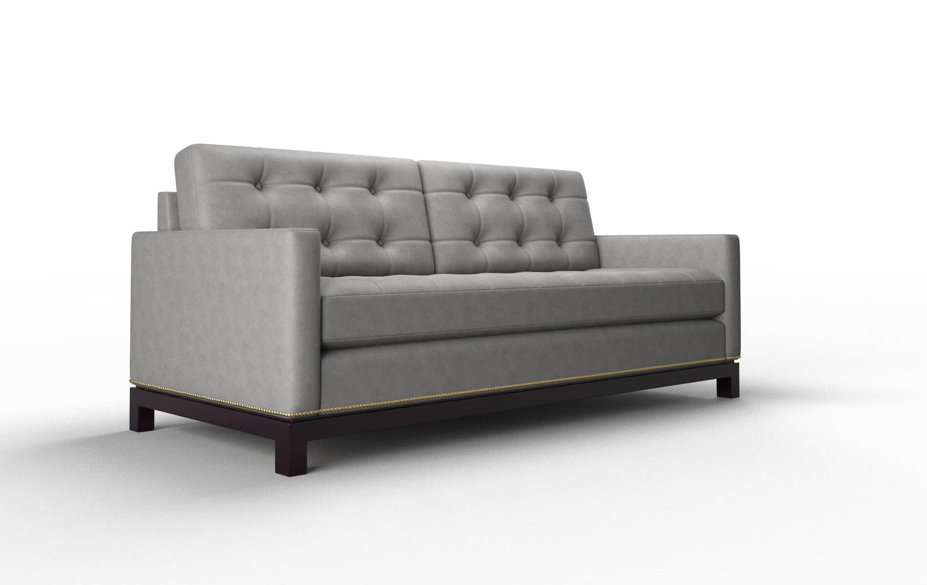 Davos Dream_d Charcoal Sofa espresso legs 2