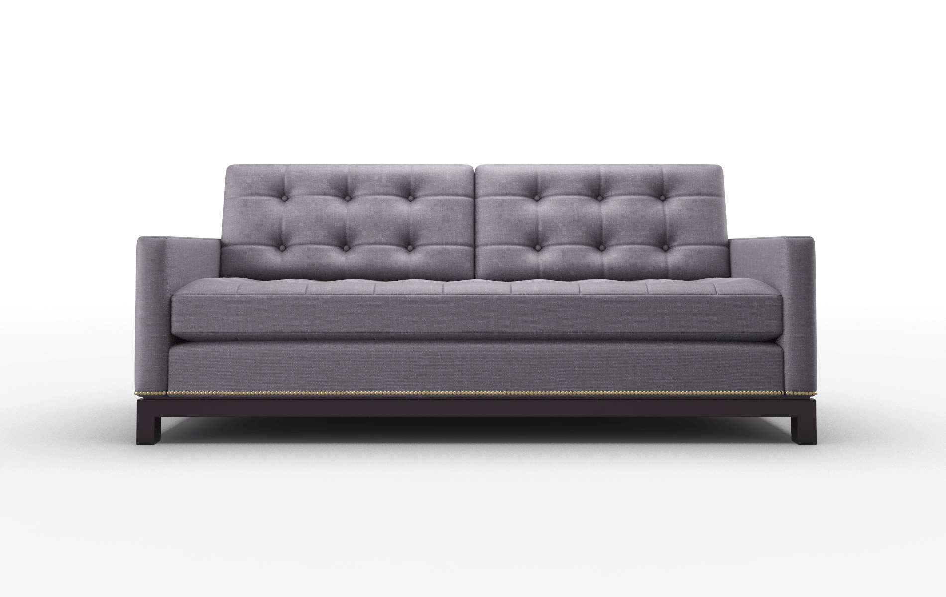 Davos Durham Ink Sofa espresso legs 1