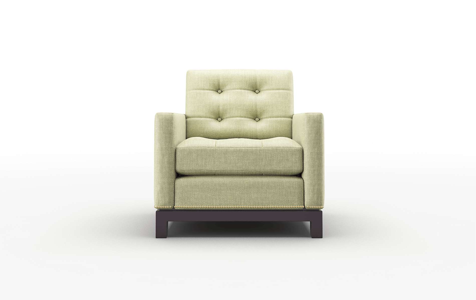 Davos Durham Lime Chair espresso legs 1