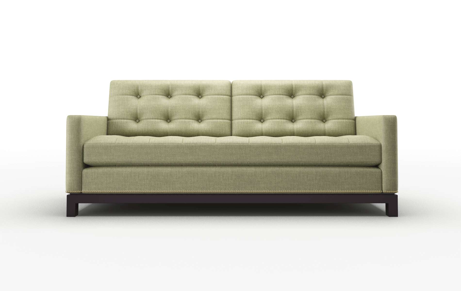 Davos Durham Lime Sofa espresso legs 1