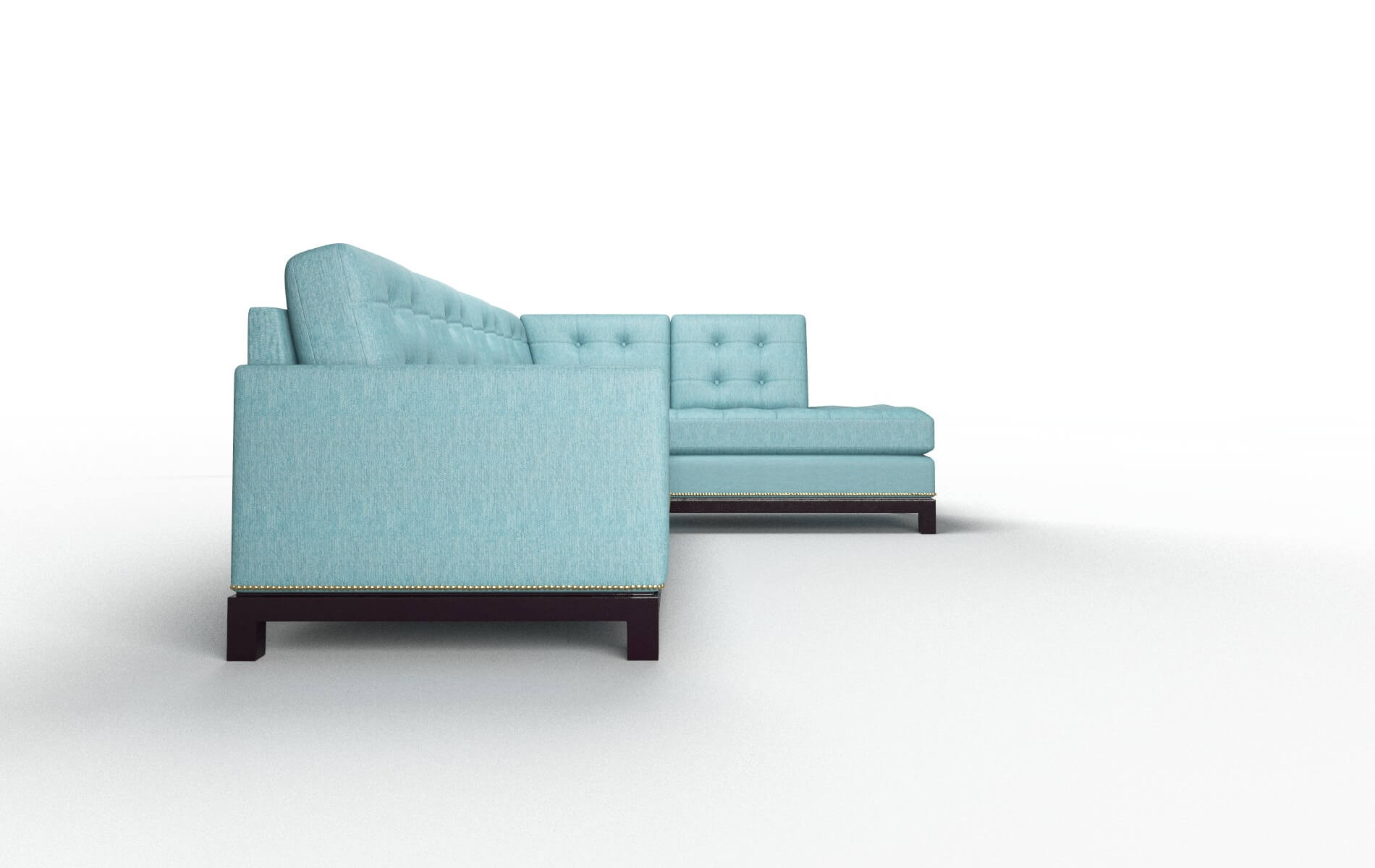 Davos Durham Pine Panel espresso legs 3