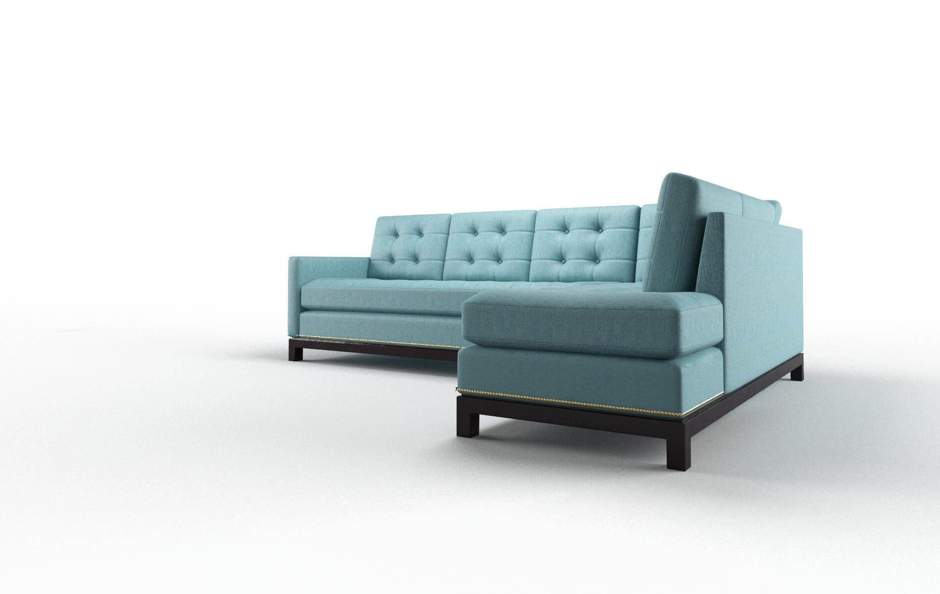 Davos Durham Pine Panel espresso legs 4