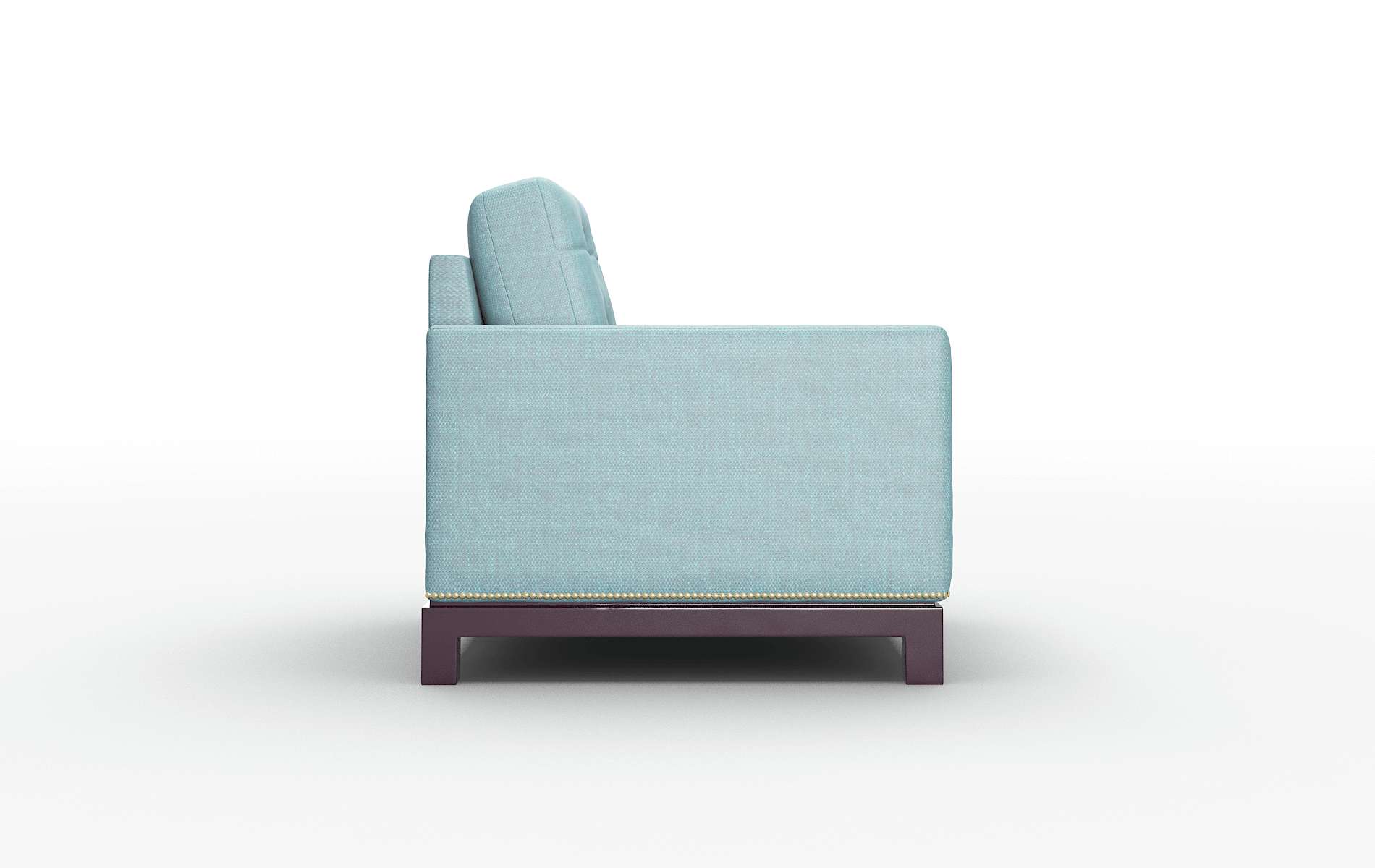 Davos Elliot Teal Chair espresso legs 3