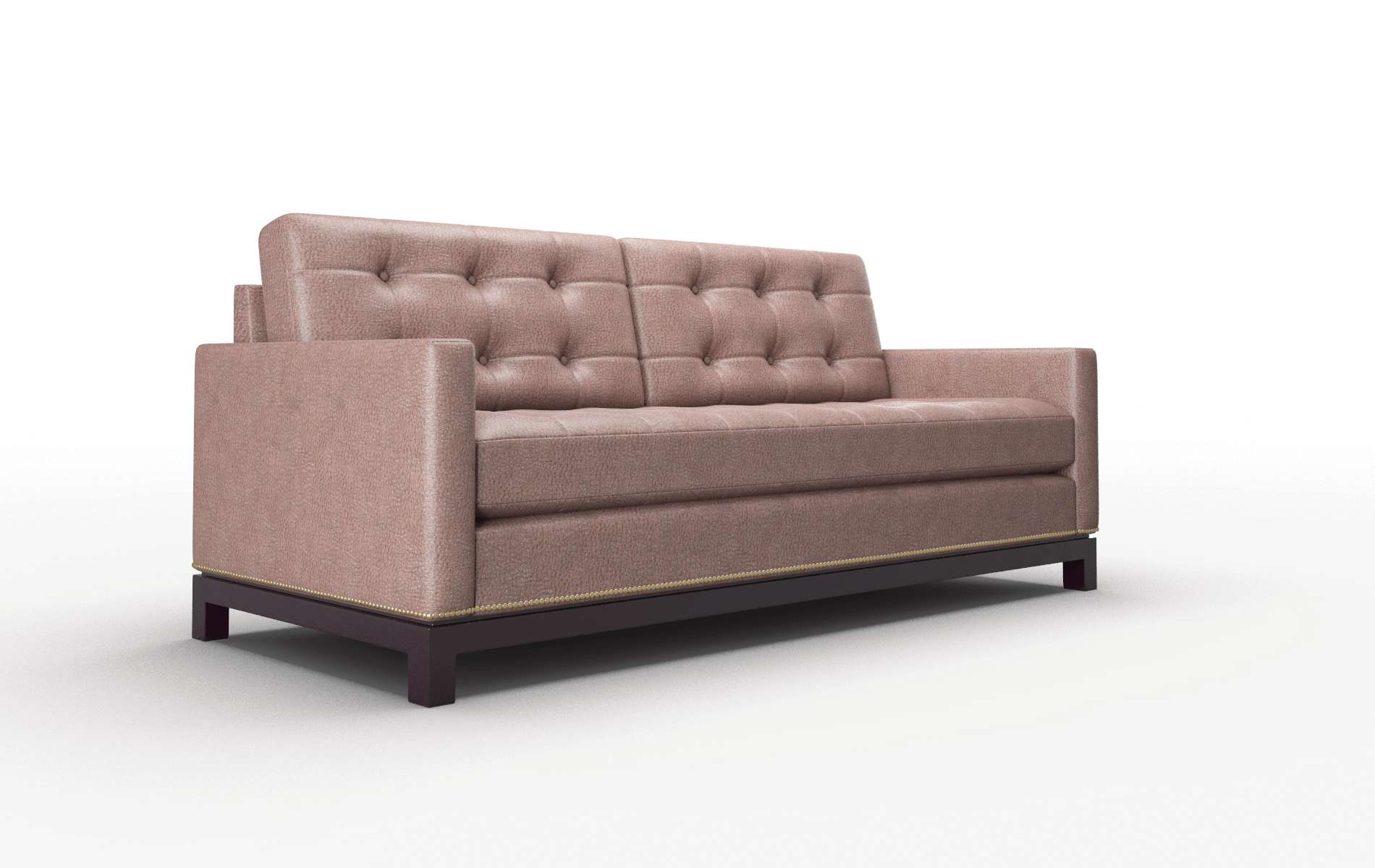 Davos Ford Brown Sofa espresso legs 2