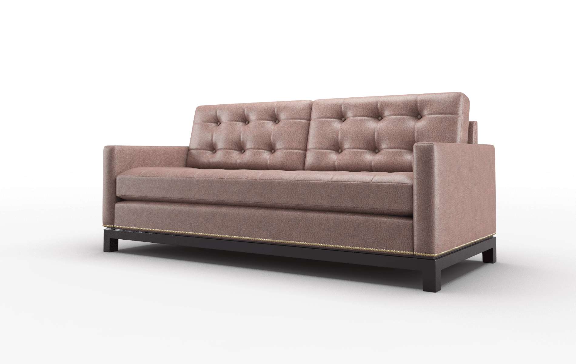 Davos Ford Brown Sofa espresso legs 4
