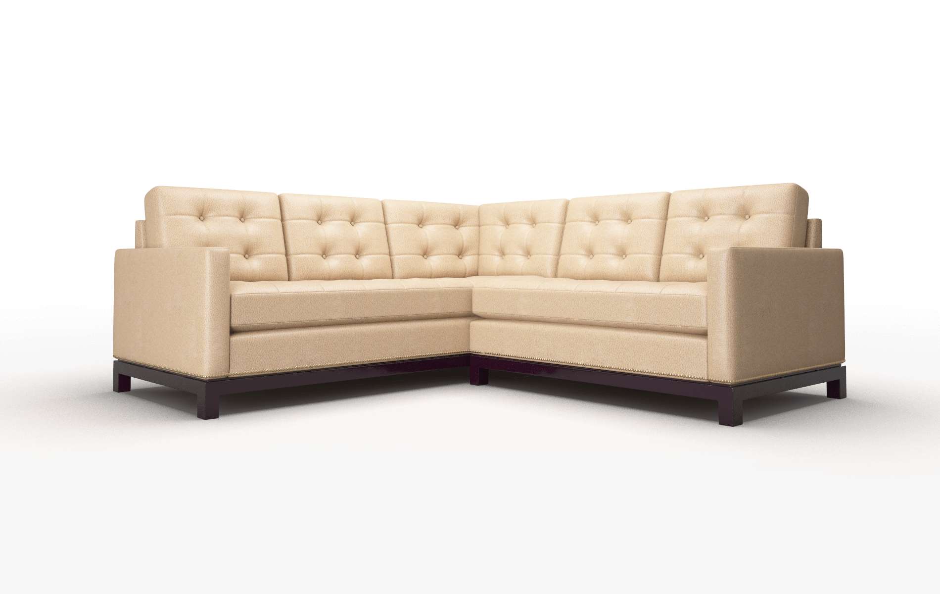 Davos Ford dune Sectional Espresso Legs  1