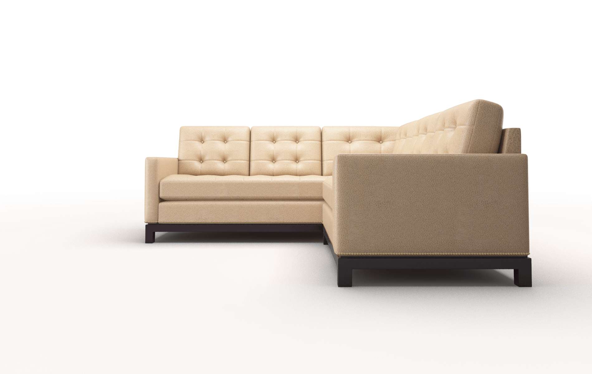 Davos Ford Dune Sectional espresso legs 5