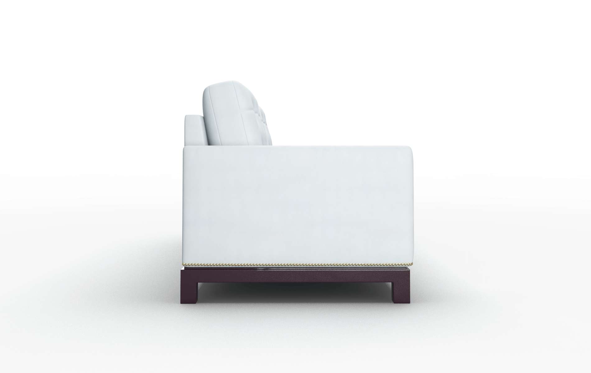 Davos Hathaway Aqua Sofa espresso legs 3