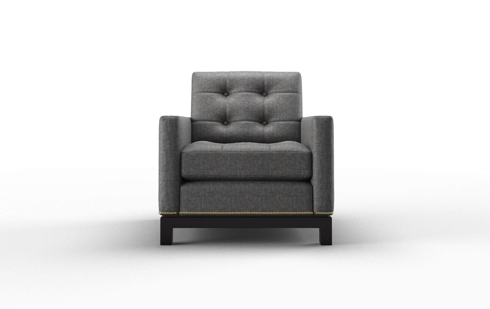 Davos Insight Charcoal Chair espresso legs 1