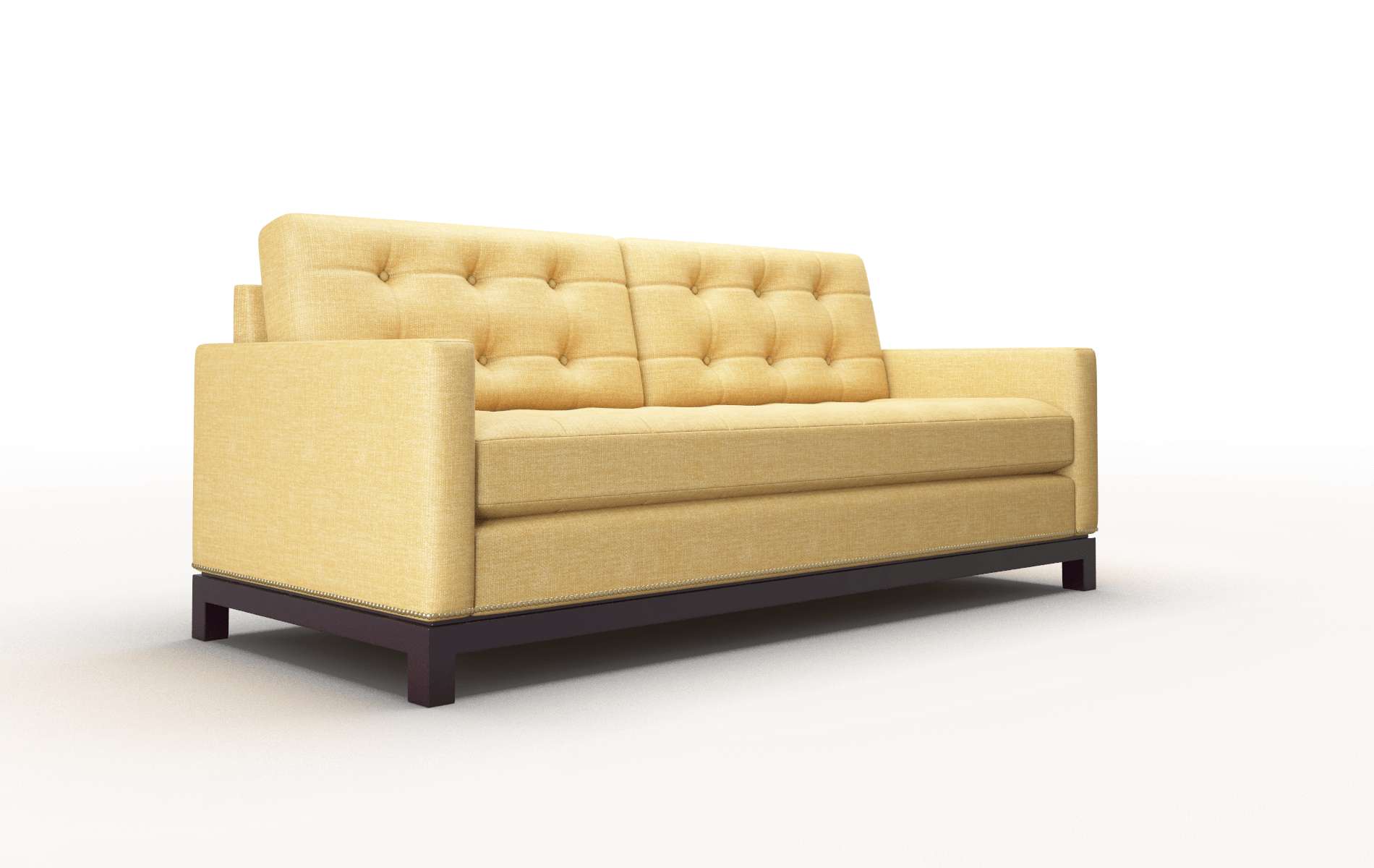 Davos Insight Citronella Sofa espresso legs 2