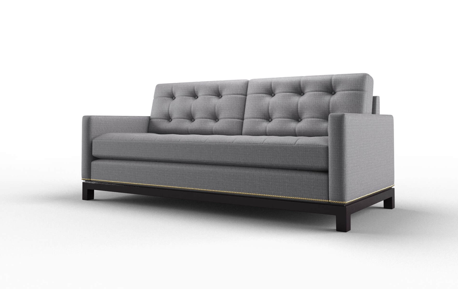 Davos Insight Denim Sofa espresso legs 4