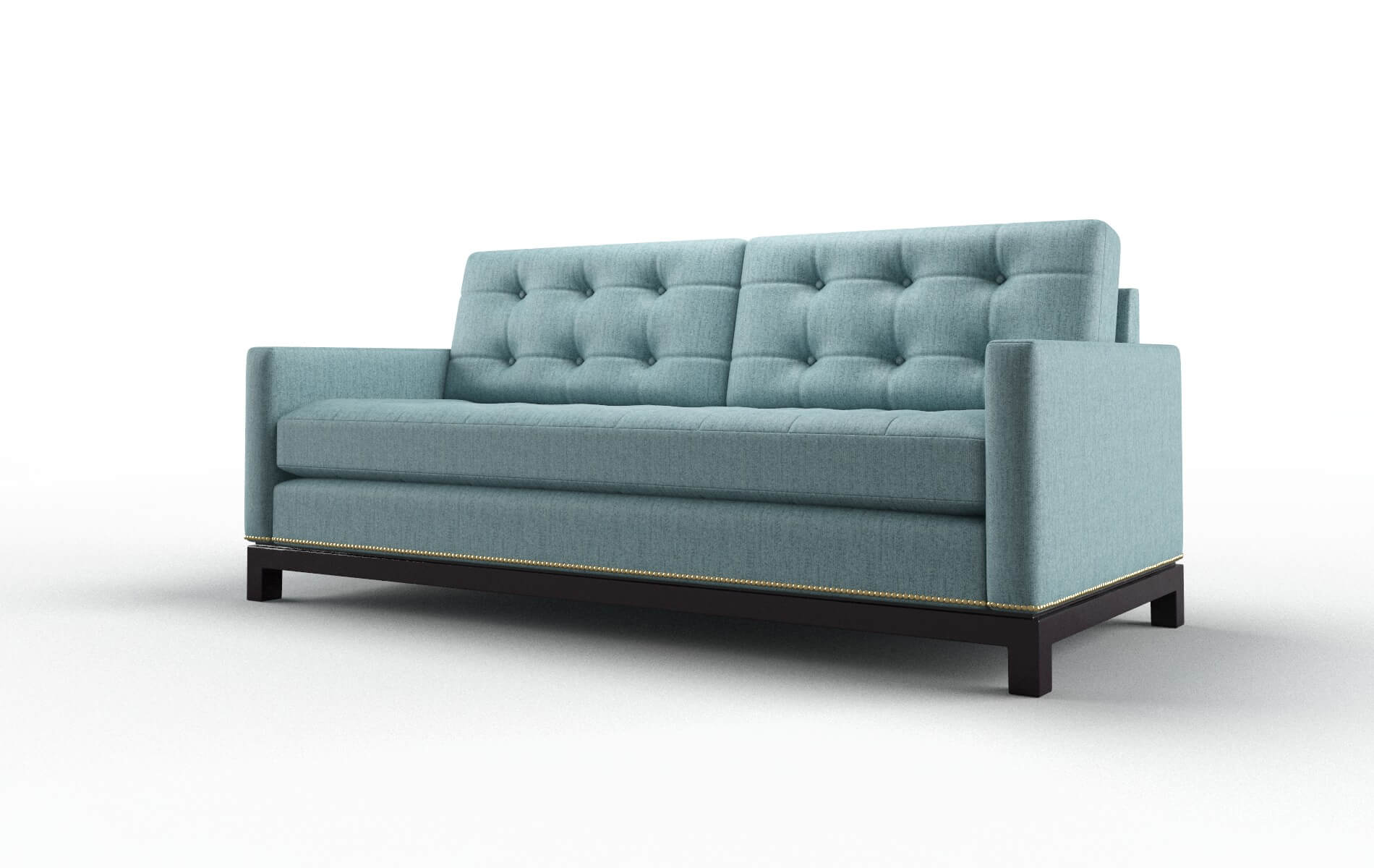 Davos Insight Peacock Sofa espresso legs 4
