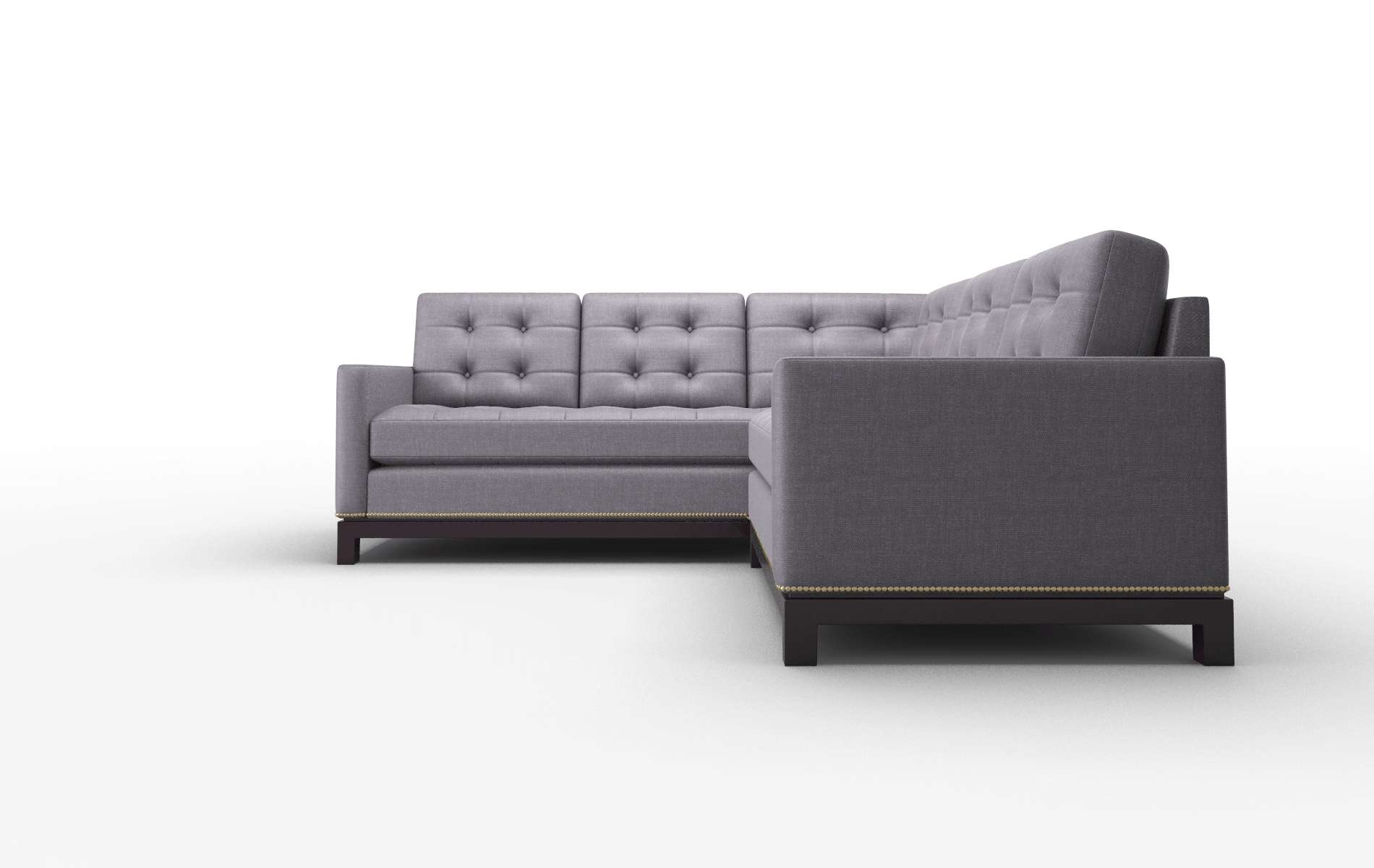 Davos Keylargo Grape Sectional espresso legs 5