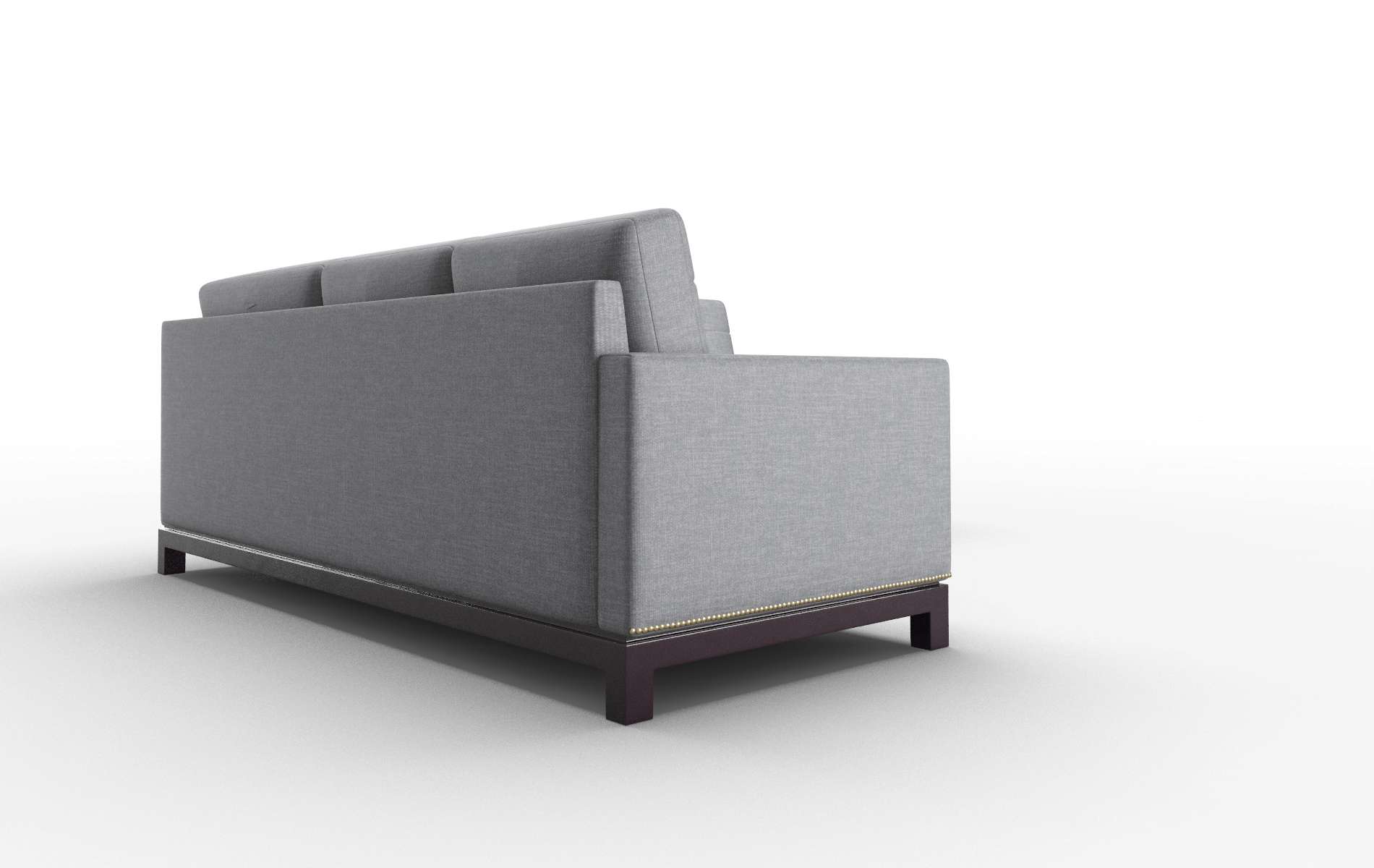 Davos Keylargo Graphite Sectional espresso legs 3