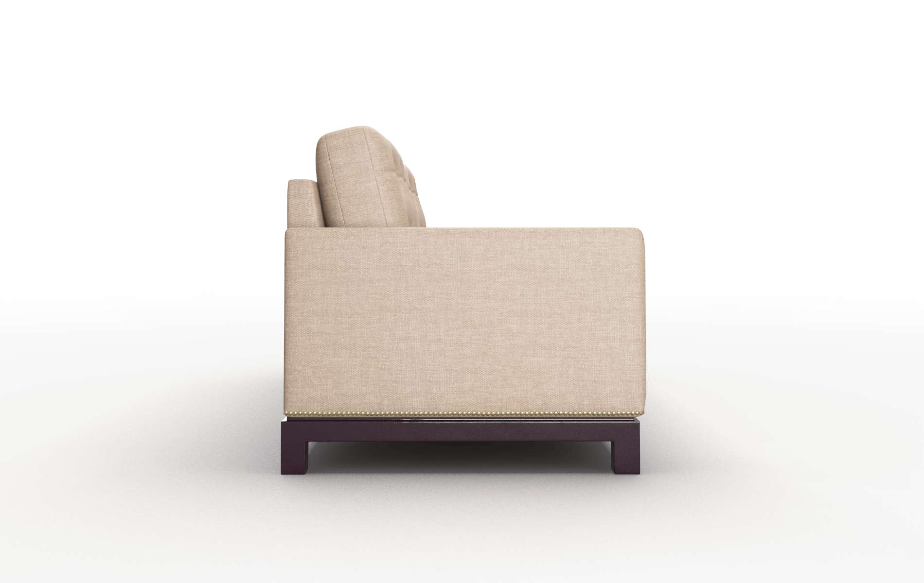Davos Keylargo Mink Sofa espresso legs 3