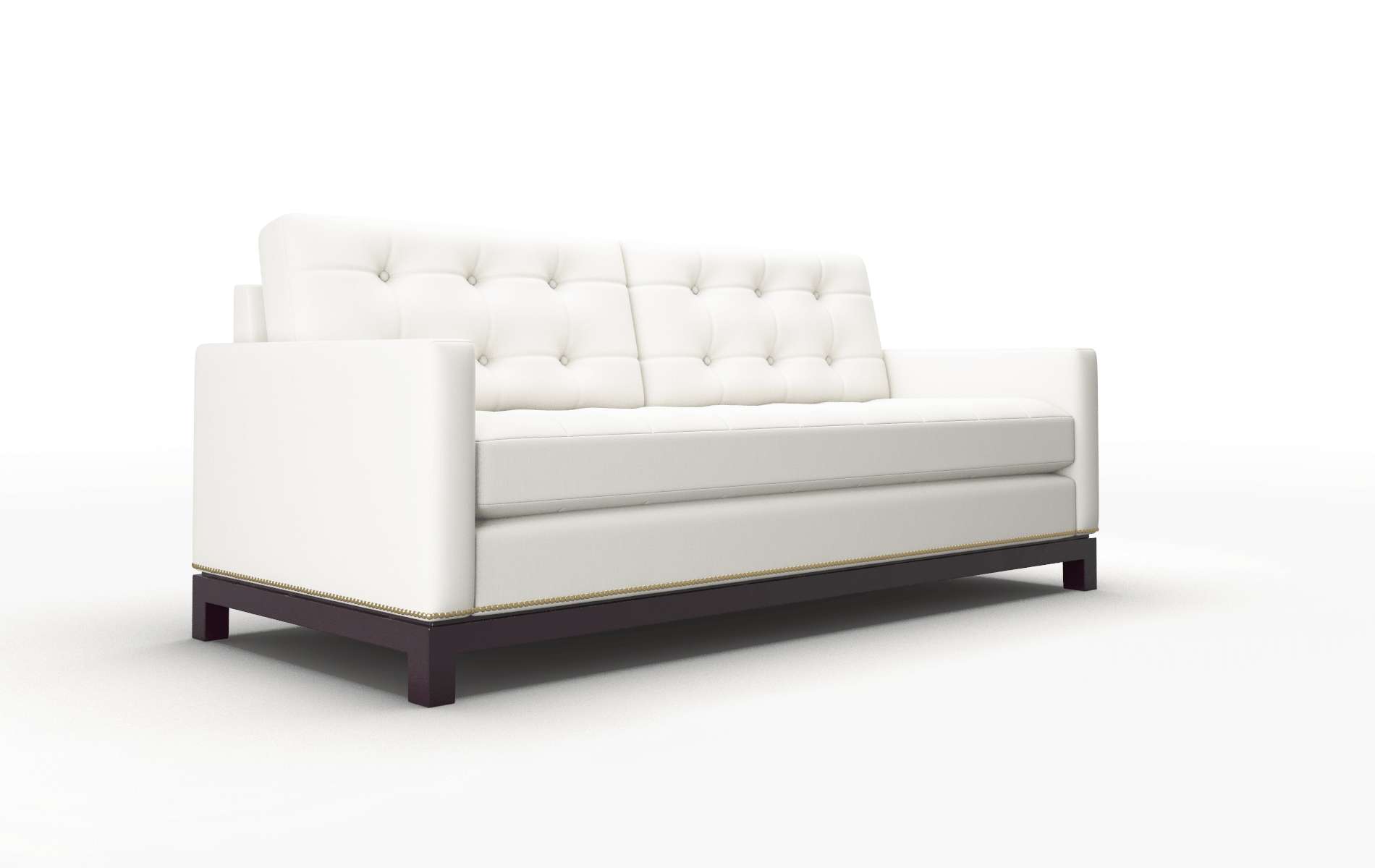 Davos Keylargo Oatmeal Sofa espresso legs 2