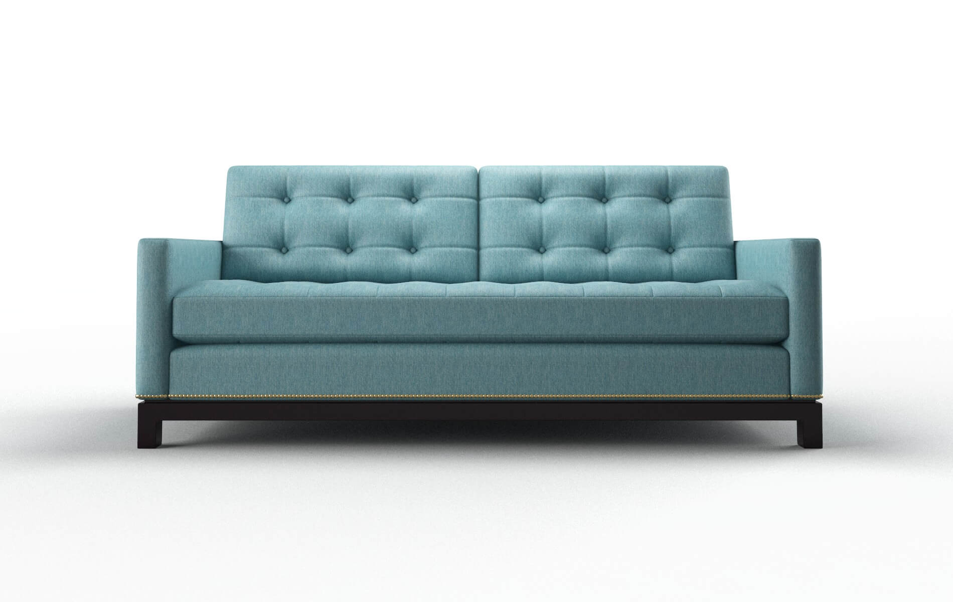 Davos Lana peacock Sofa Espresso Legs  1