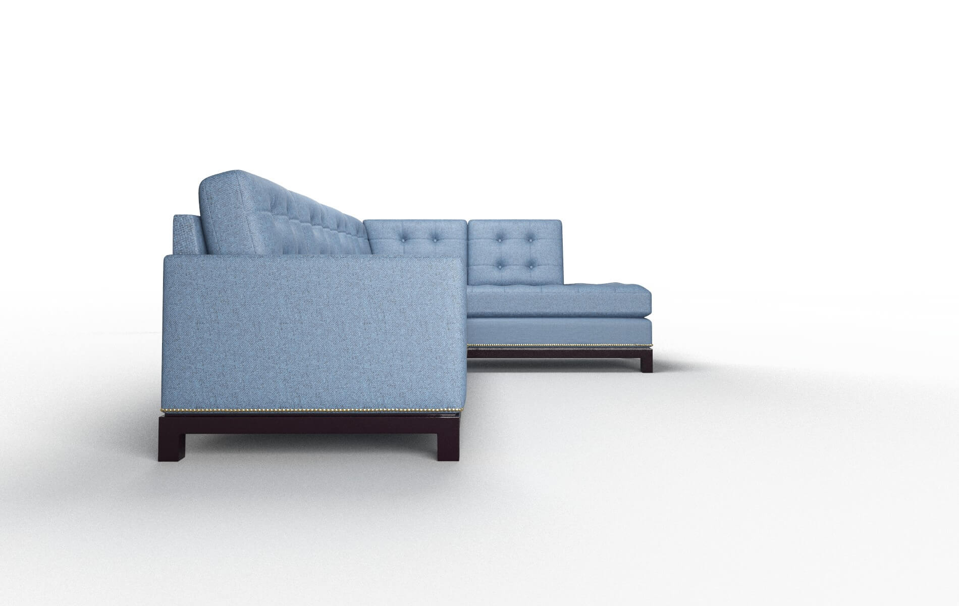 Davos Leslie Indigo Panel espresso legs 3