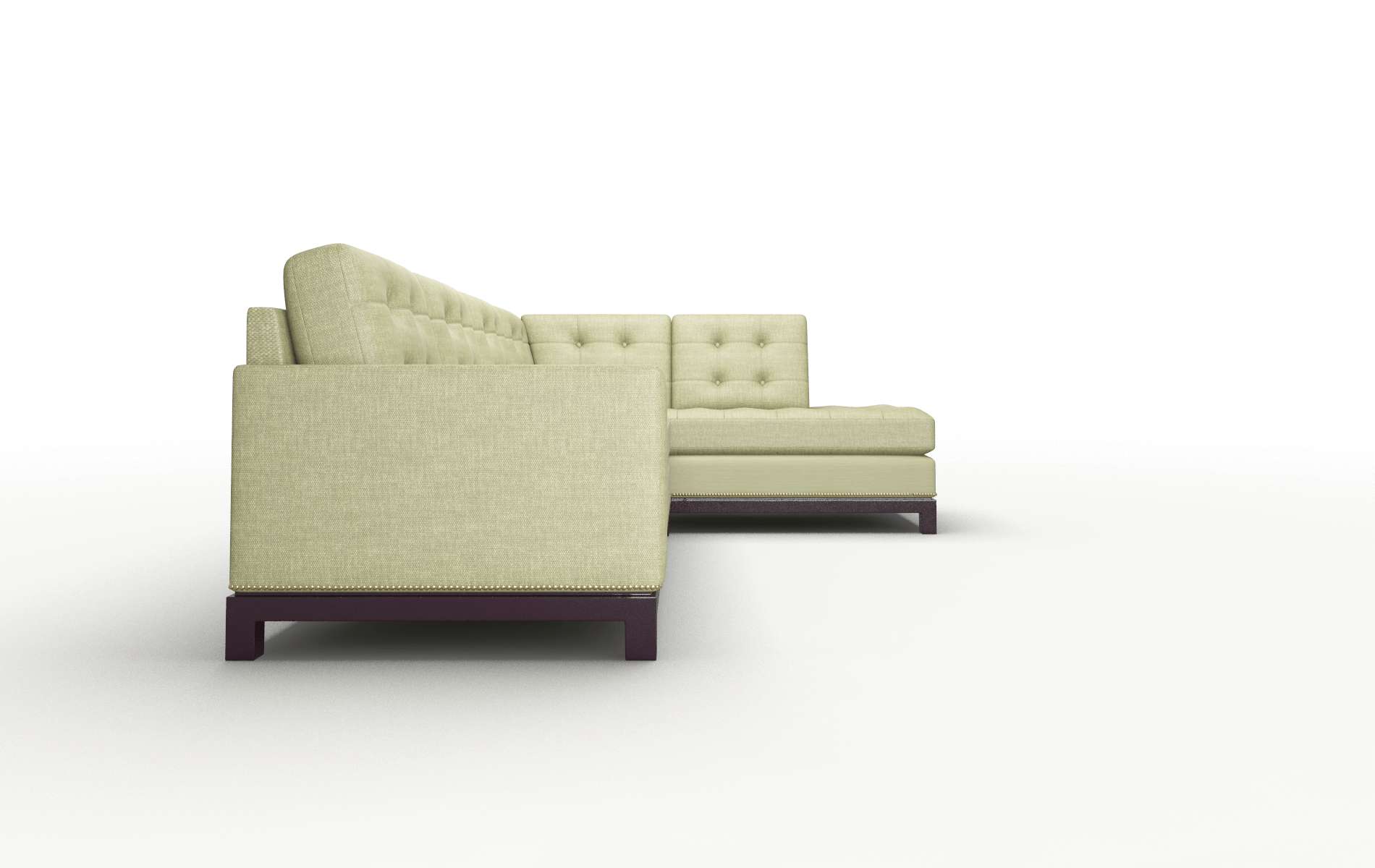 Davos Leslie Lawn Panel espresso legs 3