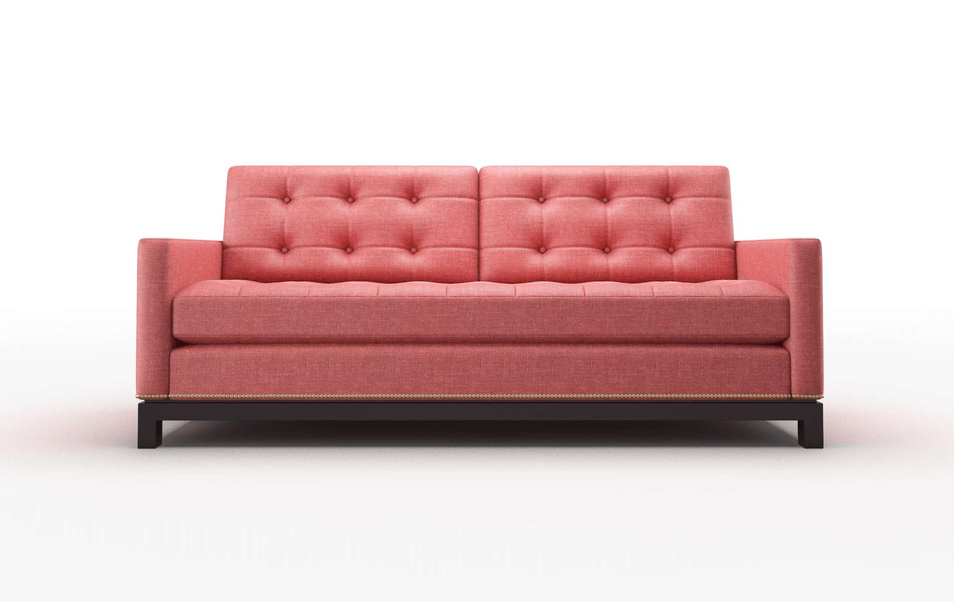 Davos Leslie Poppy Sofa espresso legs 1