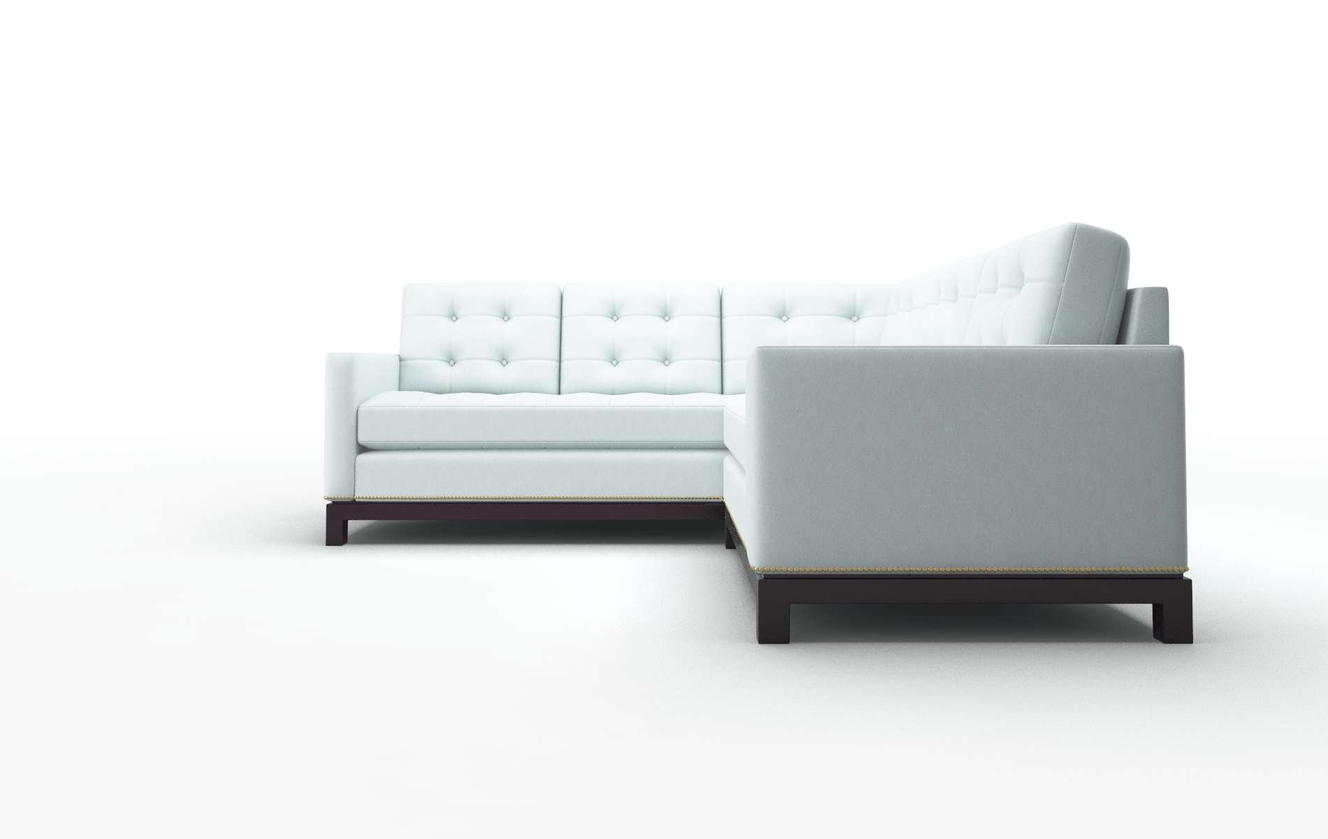 Davos Leslie Robins_egg Sectional espresso legs 5