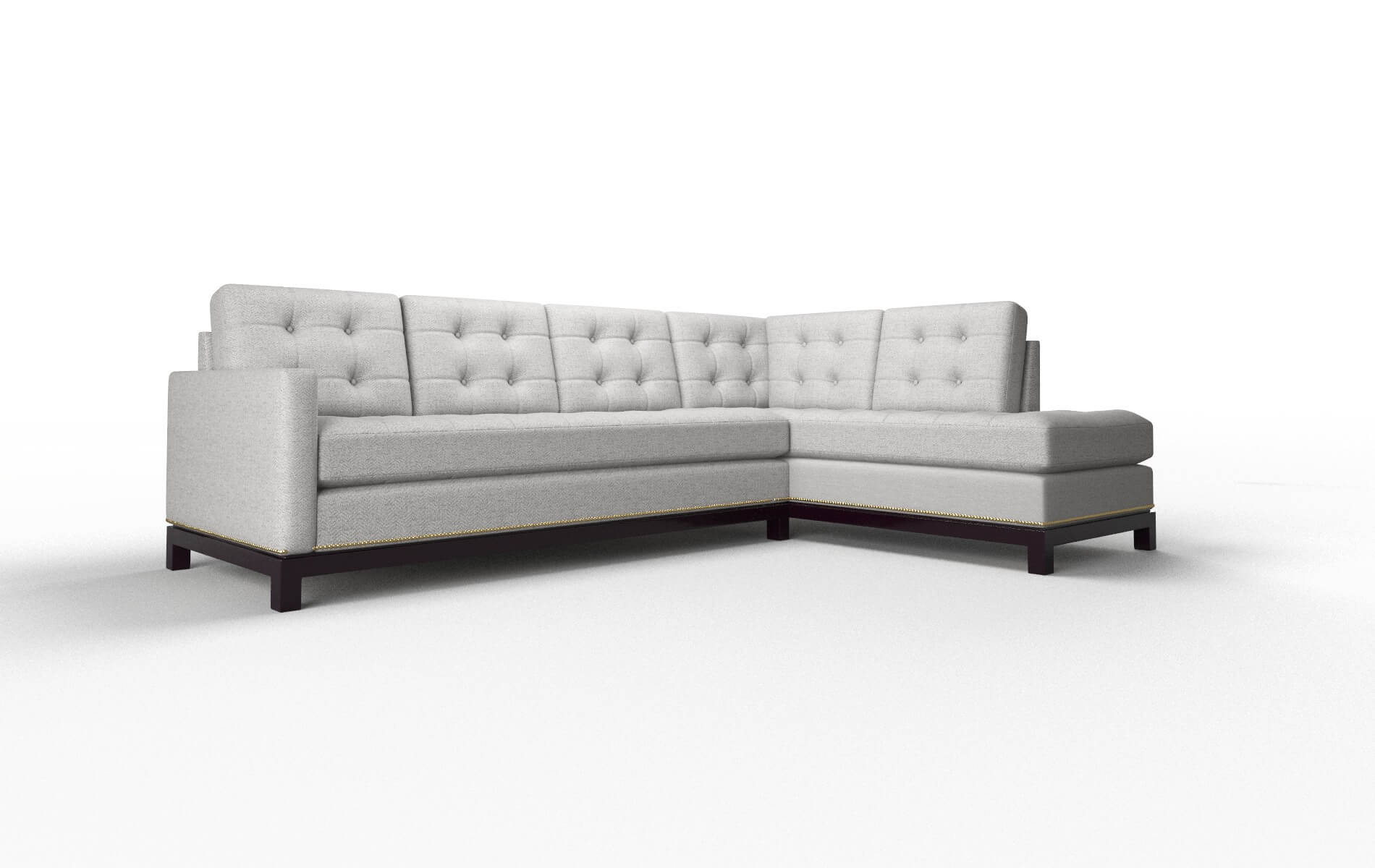 Davos Malibu Dove Panel espresso legs 2