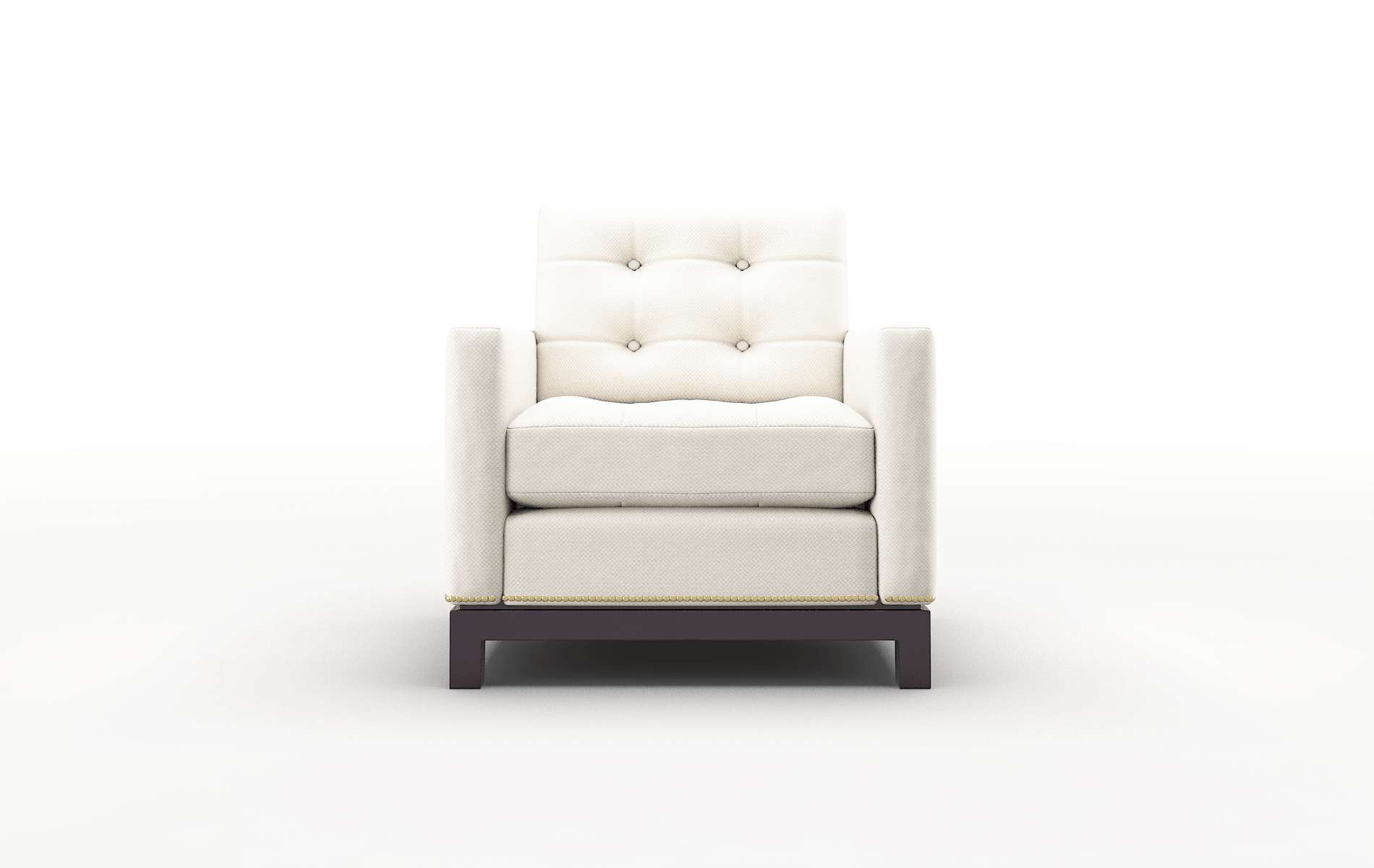 Davos Malibu linen Chair Espresso Legs  1