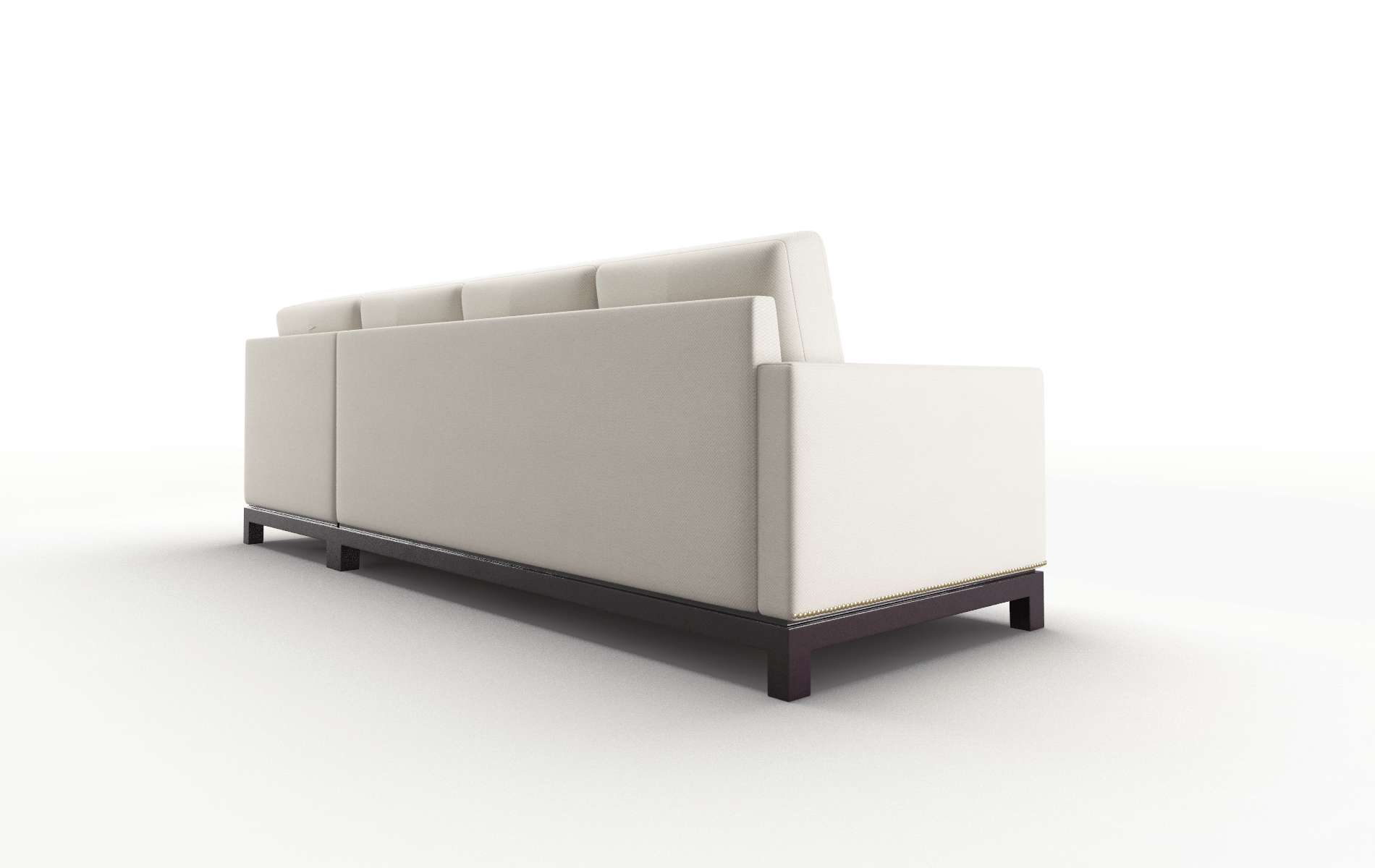 Davos Malibu Linen Panel espresso legs 5