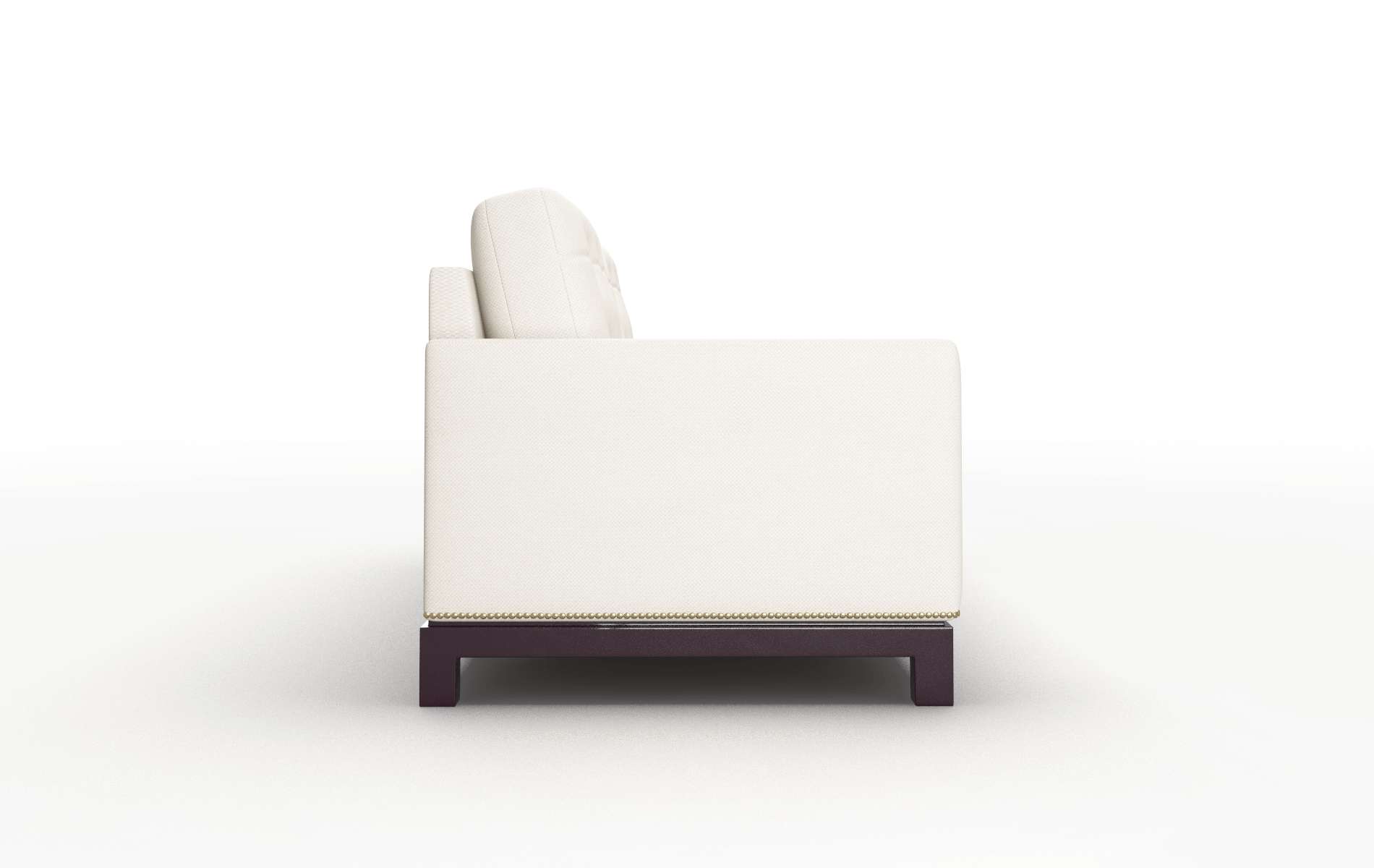 Davos Malibu Linen Sofa espresso legs 3