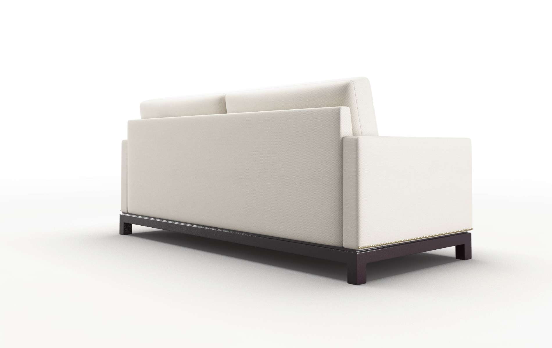 Davos Malibu Linen Sofa espresso legs 5