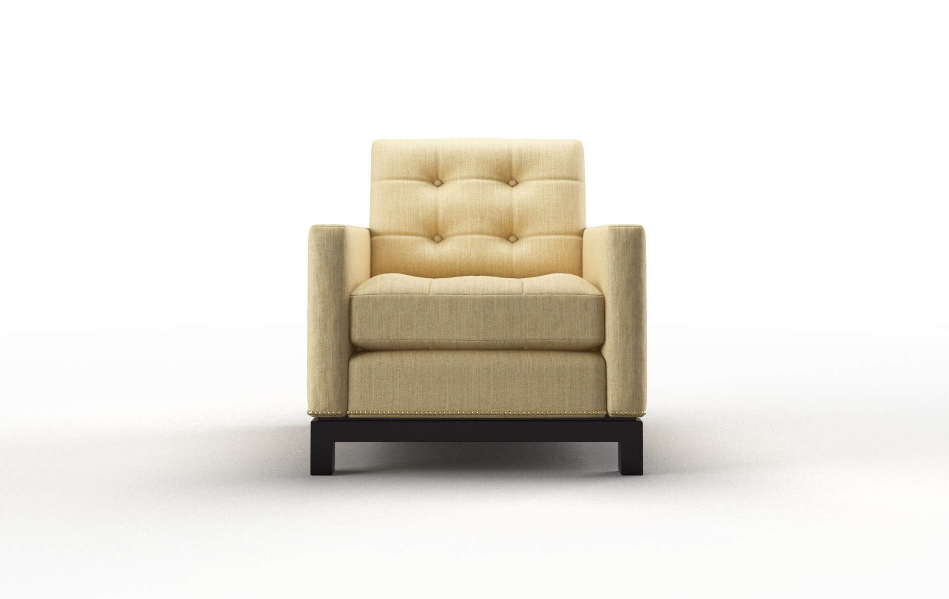 Davos Malibu maize Chair Espresso Legs  1