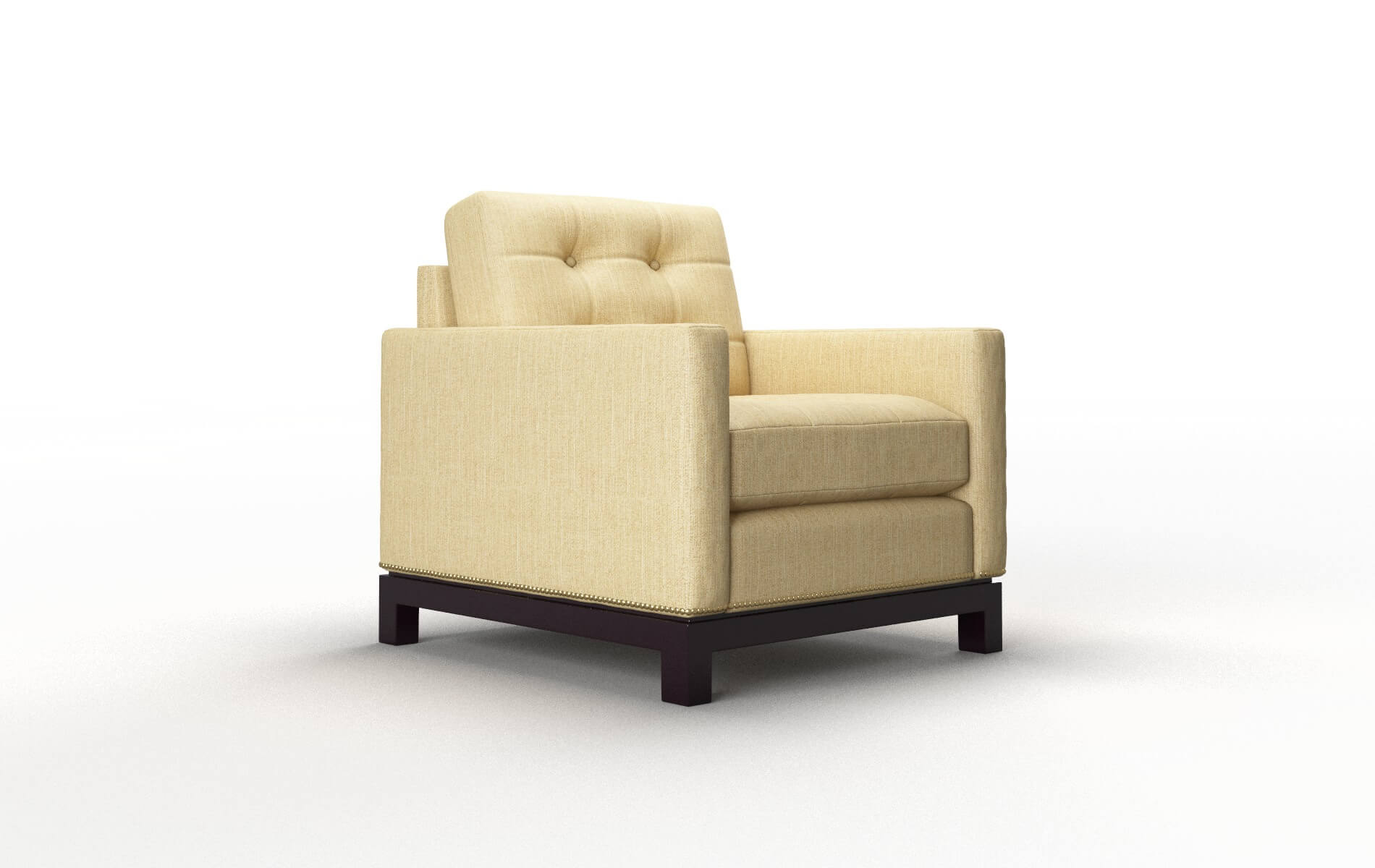 Davos Malibu Maize Chair espresso legs 2