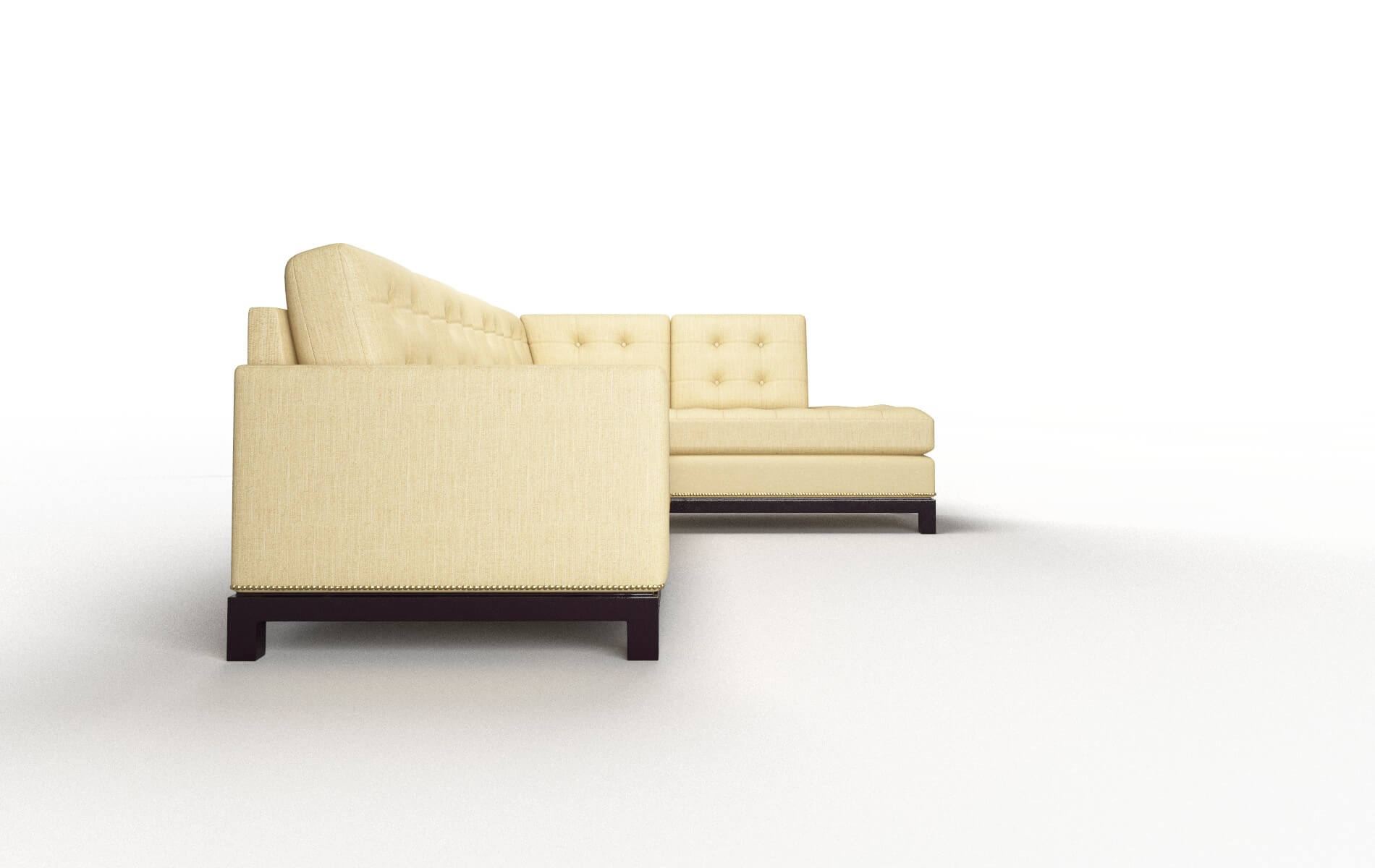 Davos Malibu Maize Panel espresso legs 3