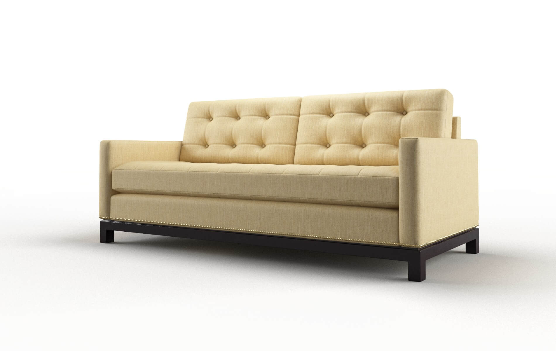 Davos Malibu Maize Sofa espresso legs 4