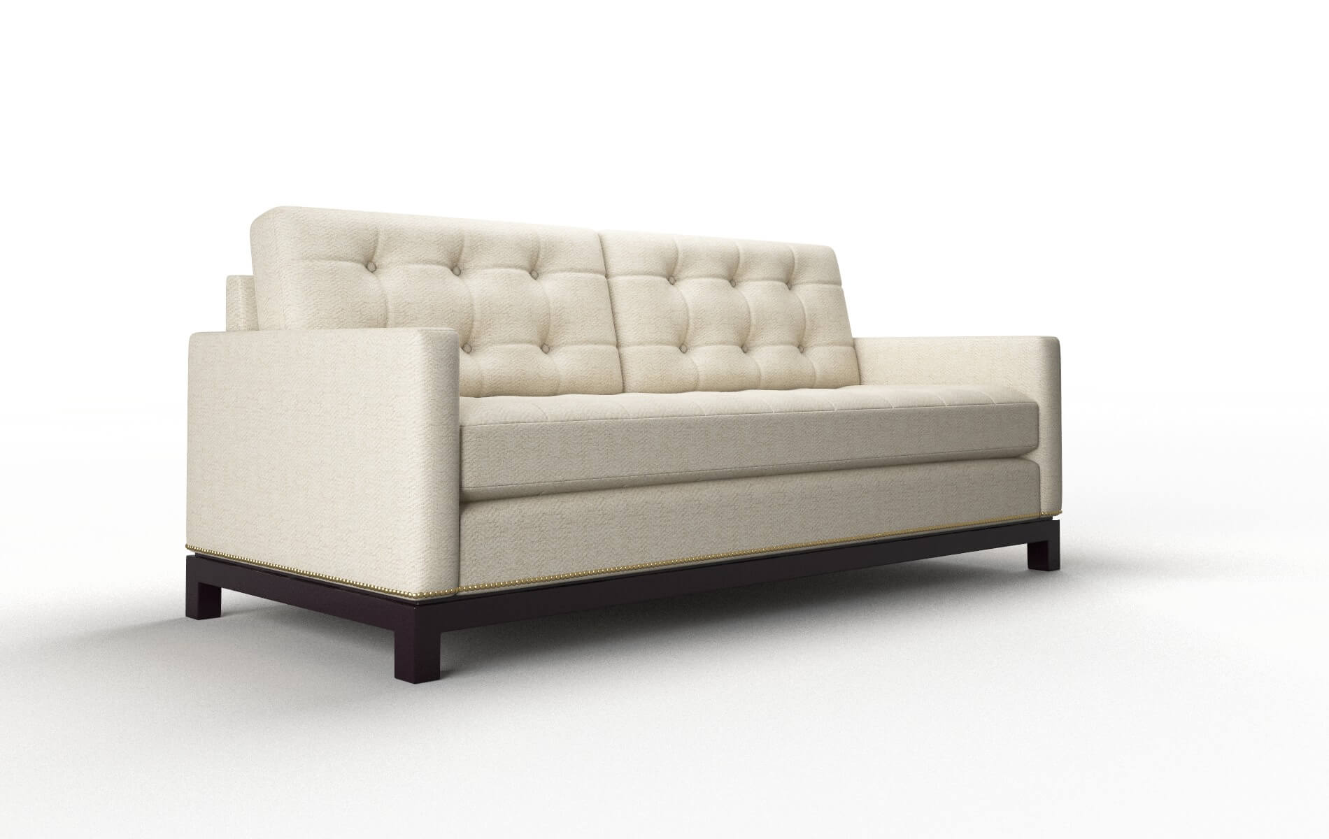 Davos Malibu Sand Sofa espresso legs 2