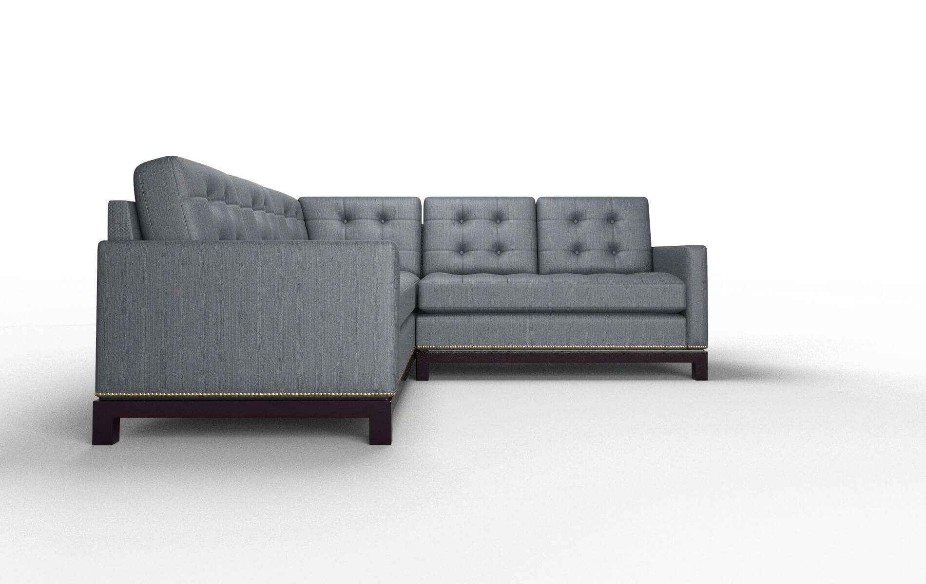 Davos Malibu Sea Sectional espresso legs 2