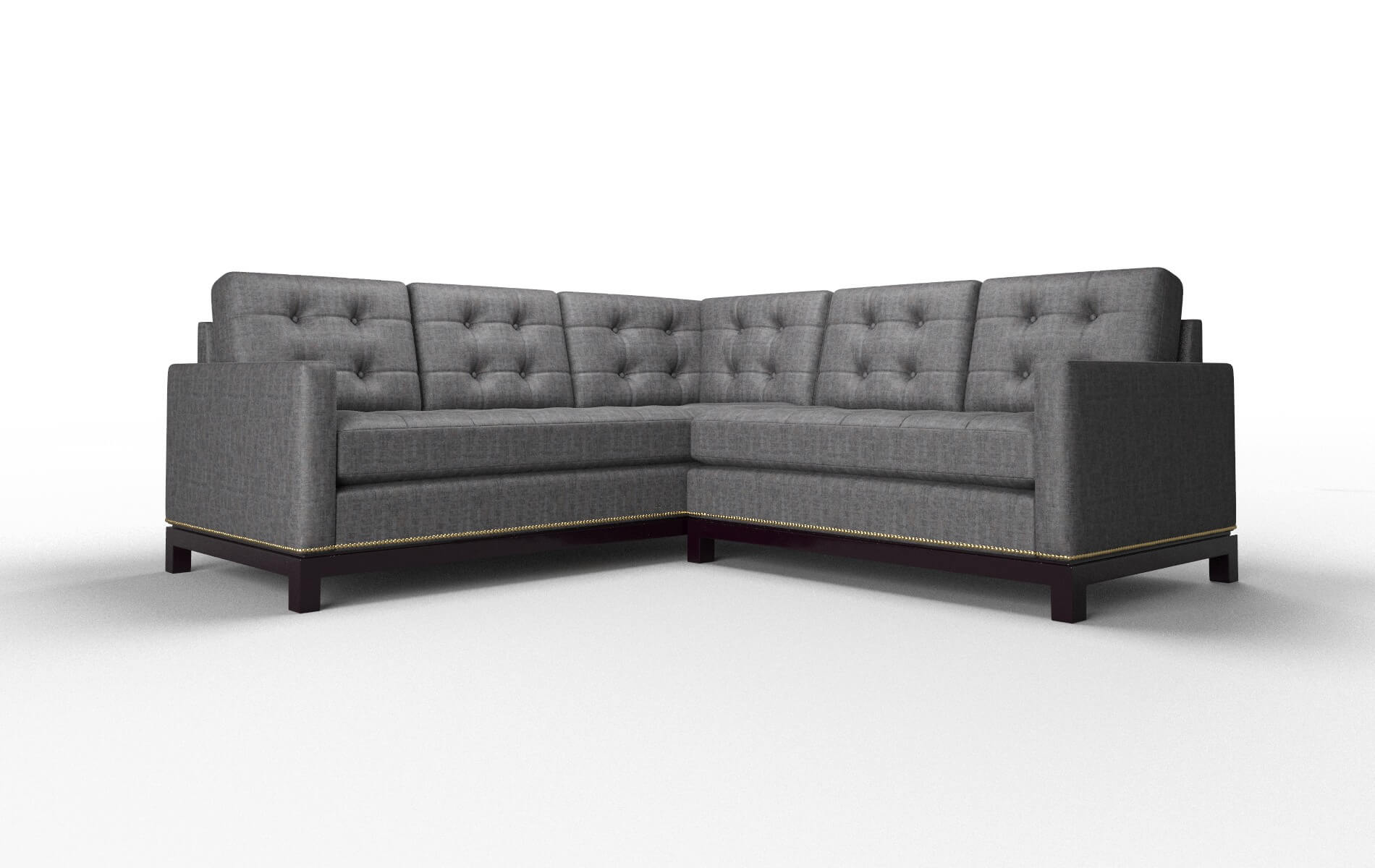 Davos Marcy Baltic Sectional espresso legs 1