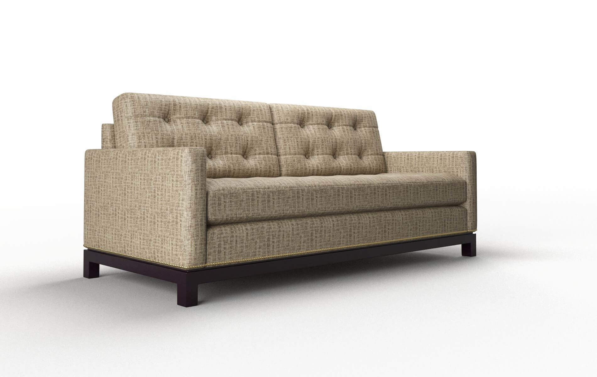 Davos Marcy Camel Sofa espresso legs 2
