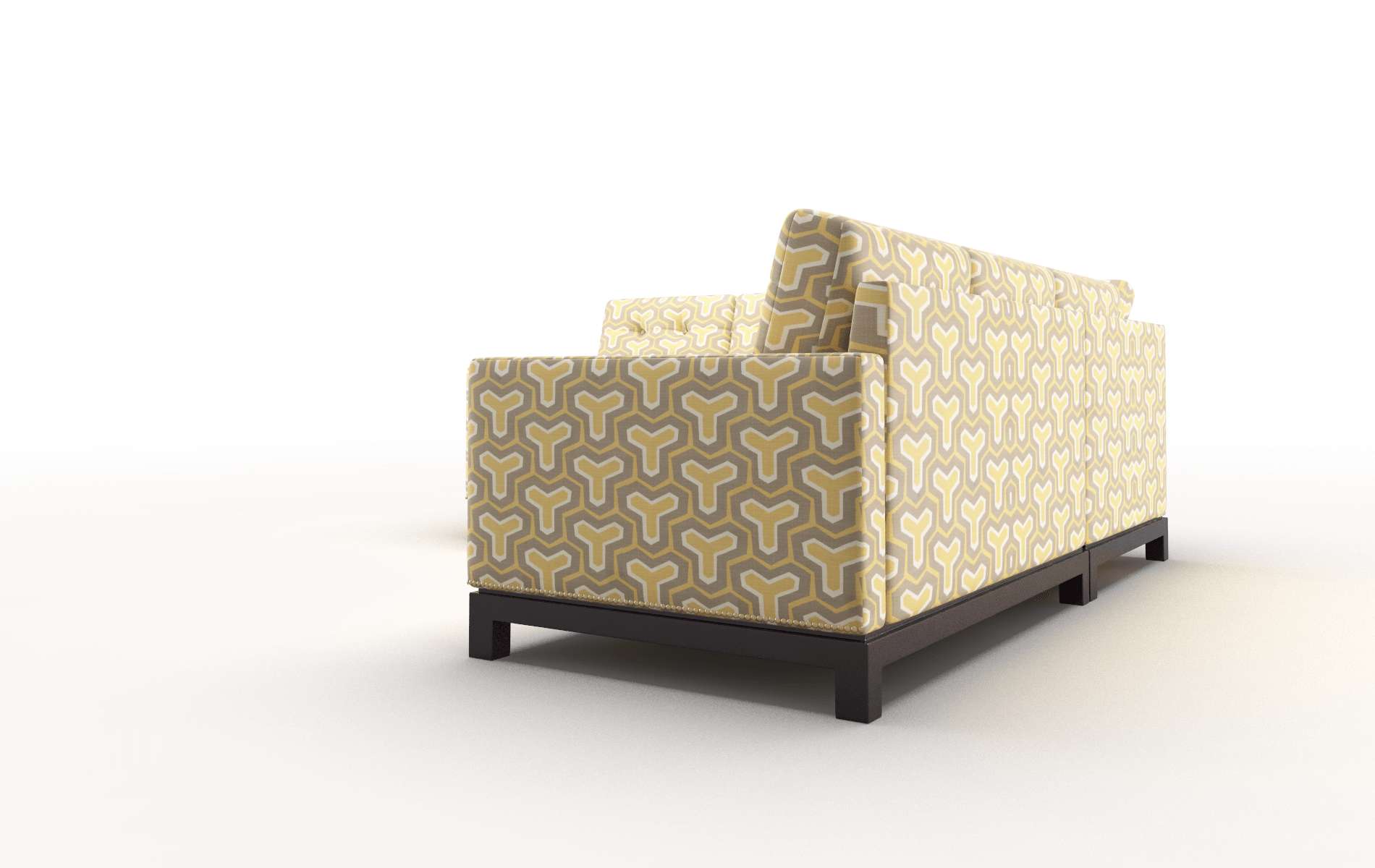 Davos Merci Dijon Sectional espresso legs 4