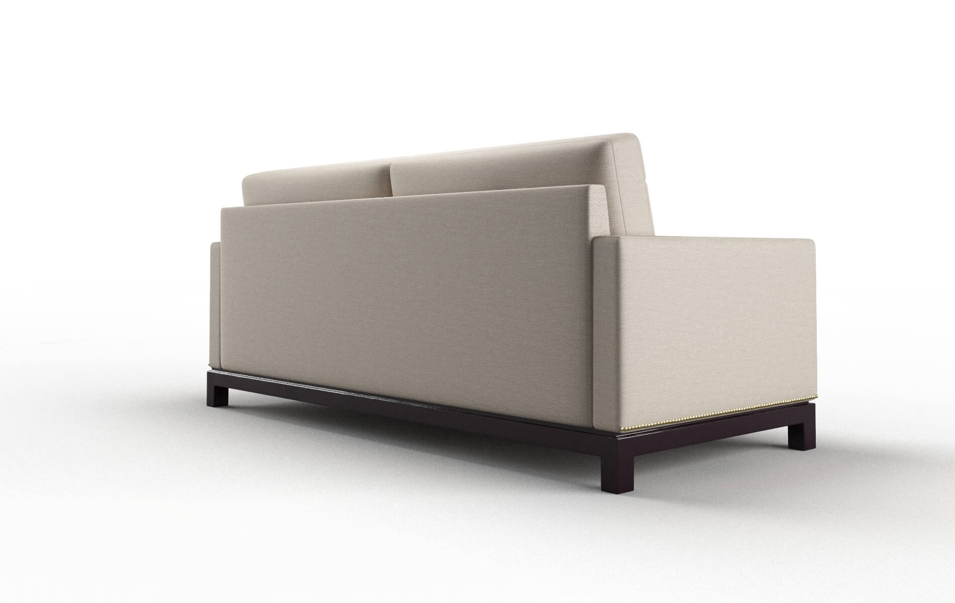 Davos Naples Almond Sofa espresso legs 5
